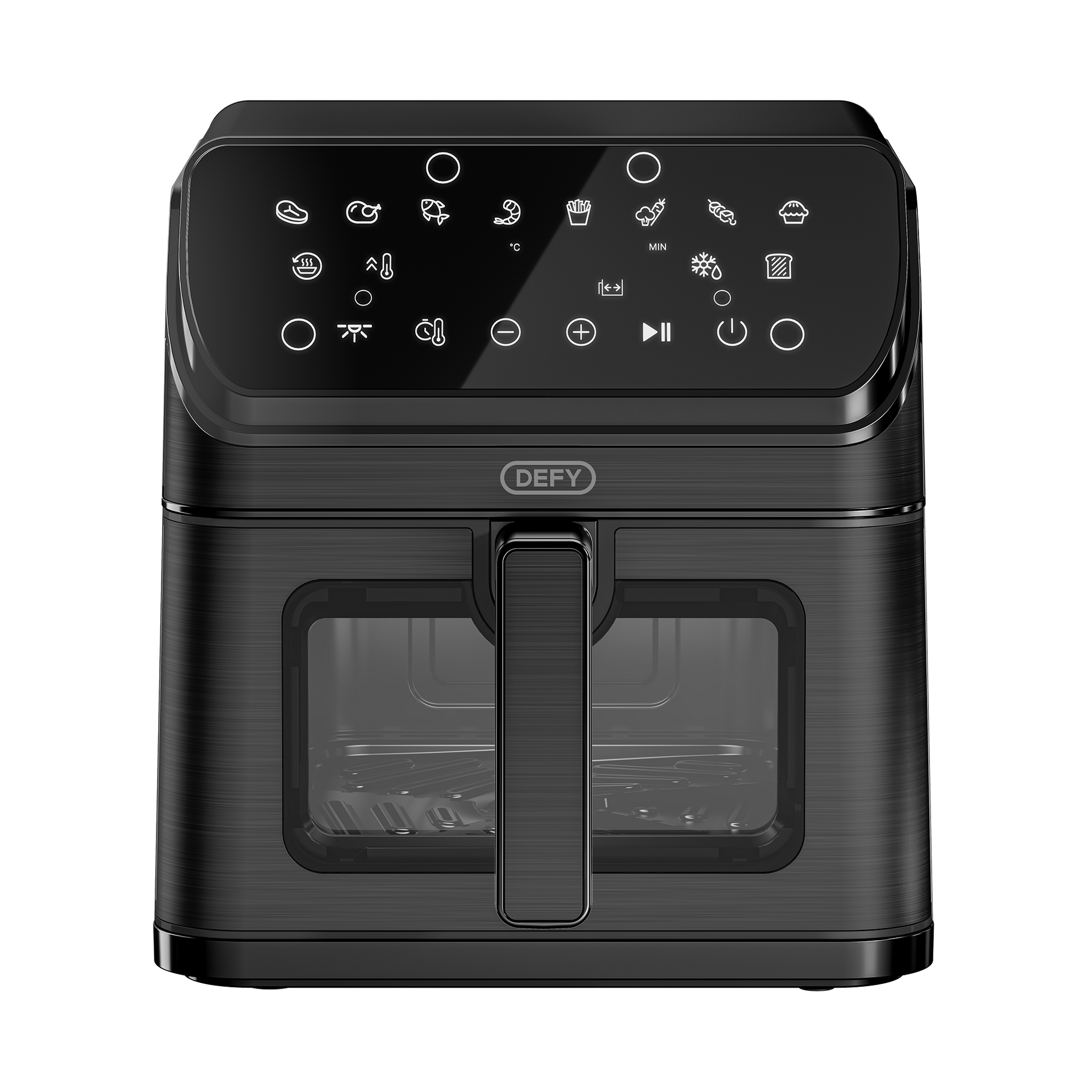 Defy Air Fryer 7.6L with Window Black DAF3376DBSW