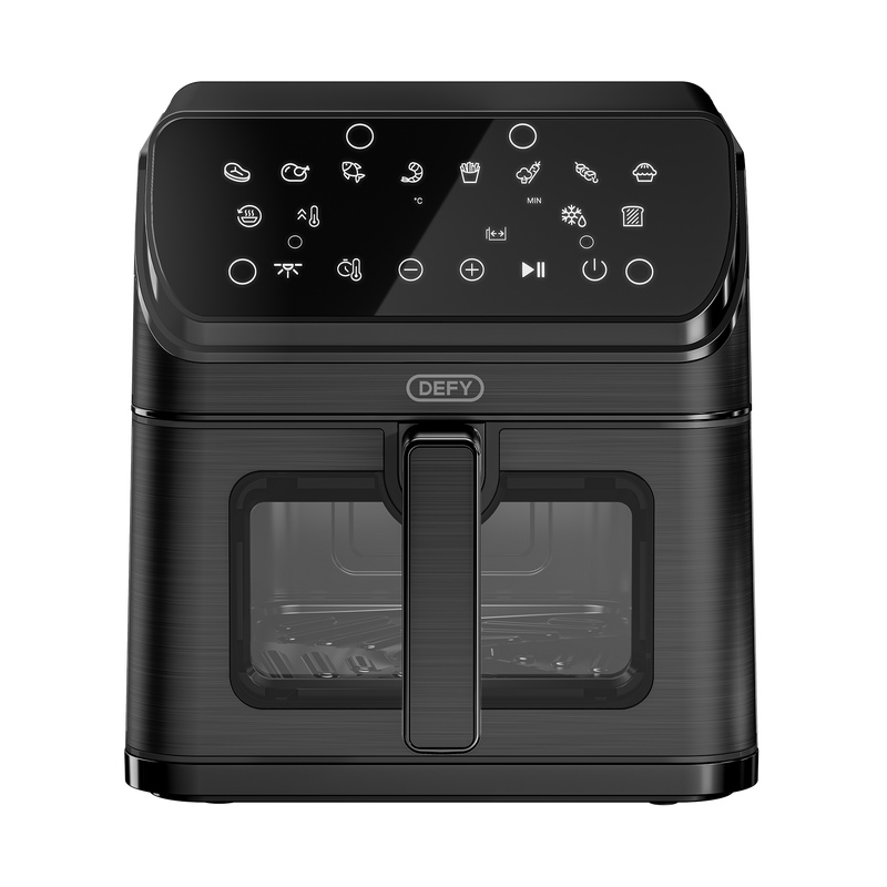 Defy Air Fryer 7.6L with Window Black DAF3376DBSW-2