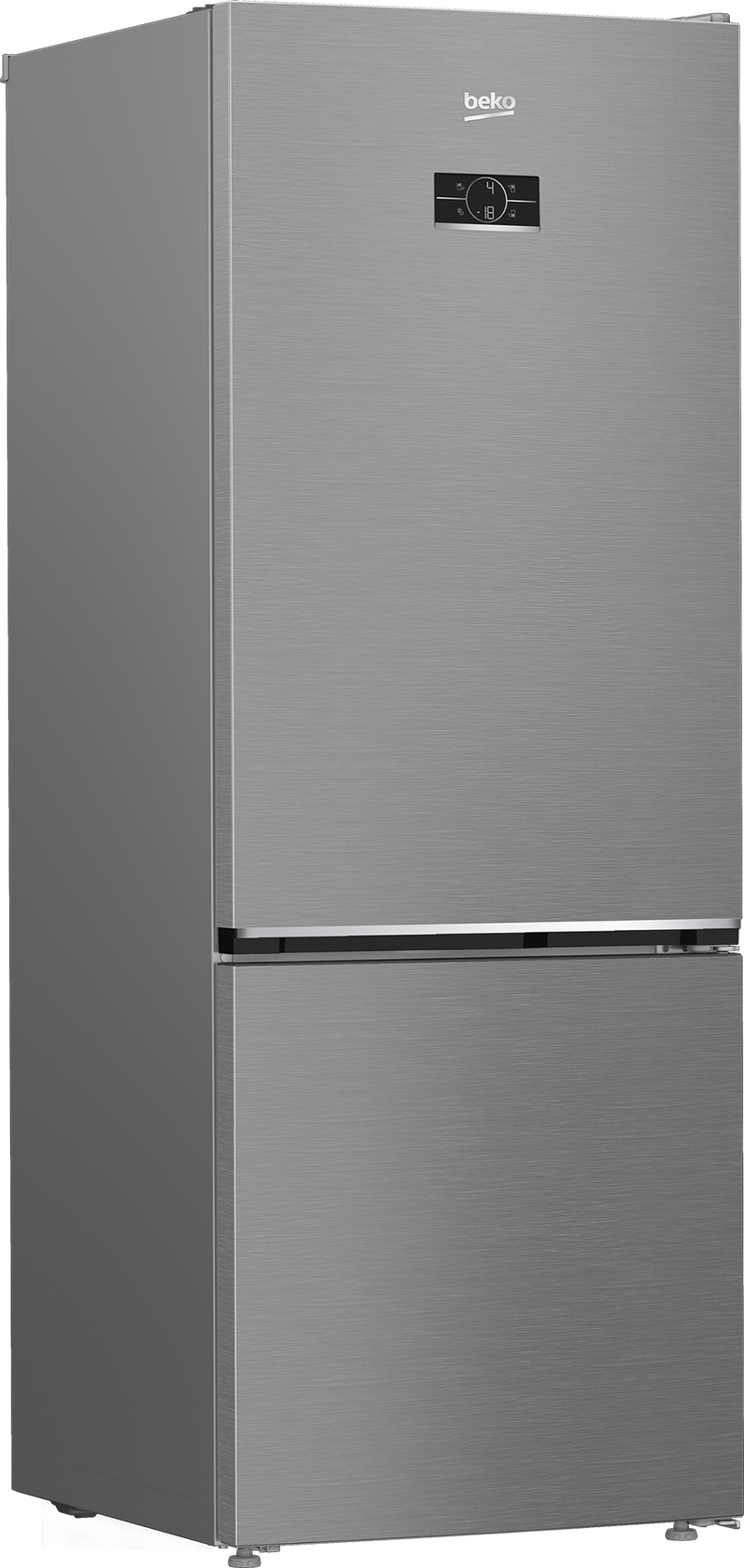 Beko 490L Fridge/Freezer (Bottom Freezer) Brushed Silver B5RCNE565HXP-1