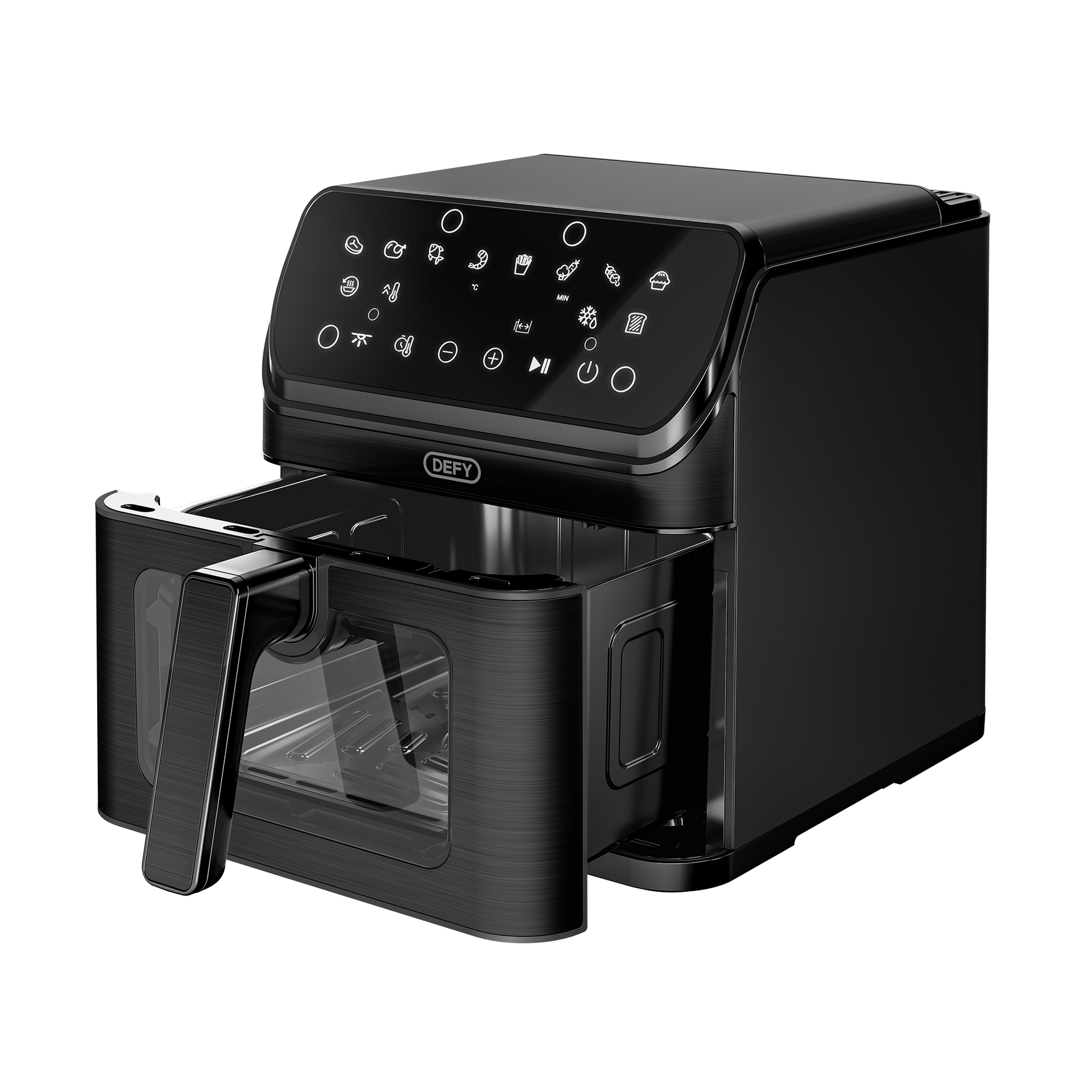 Defy Air Fryer 7.6L with Window Black DAF3376DBSW-3