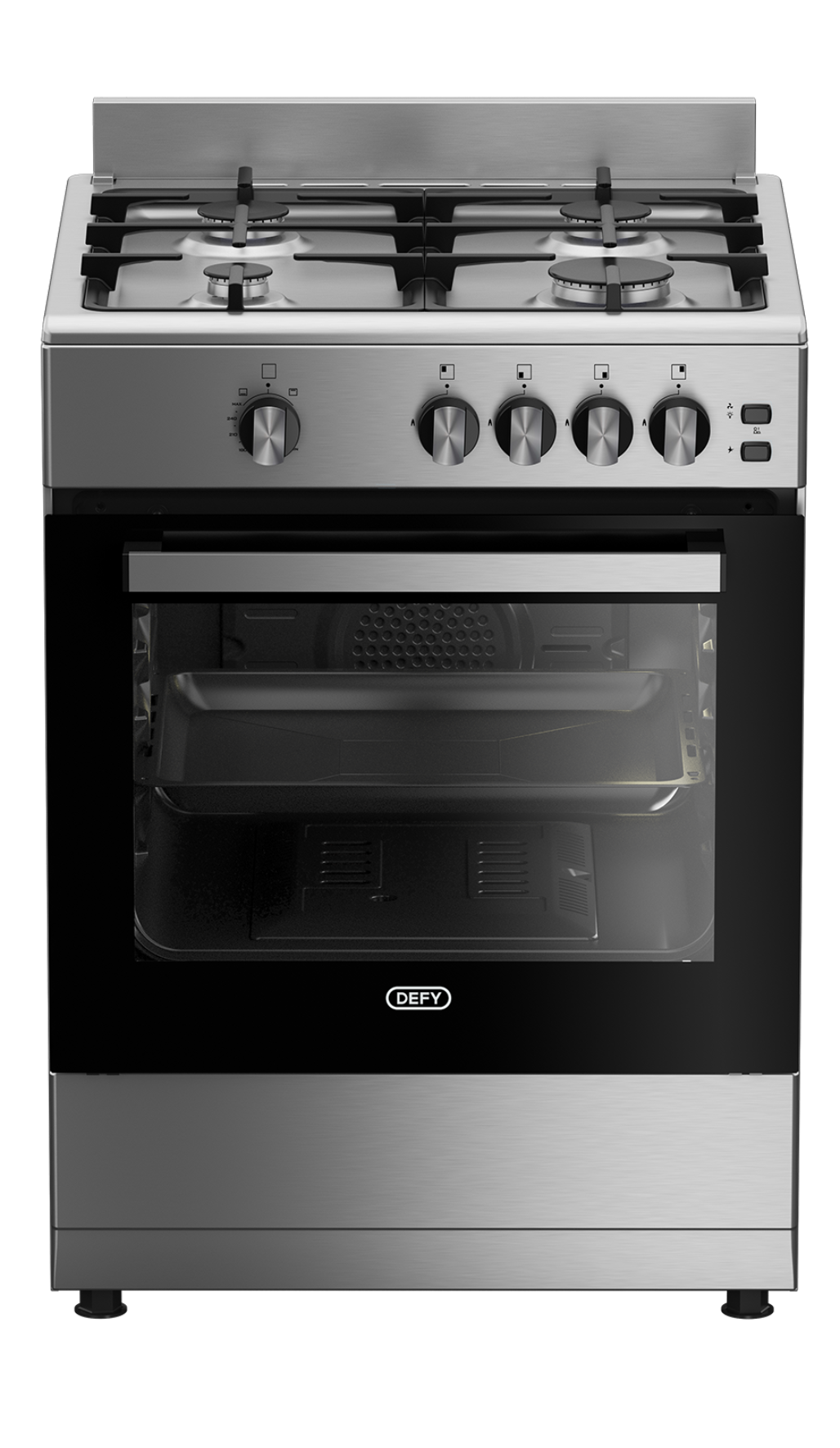Defy Full Gas Stove Black DGS601