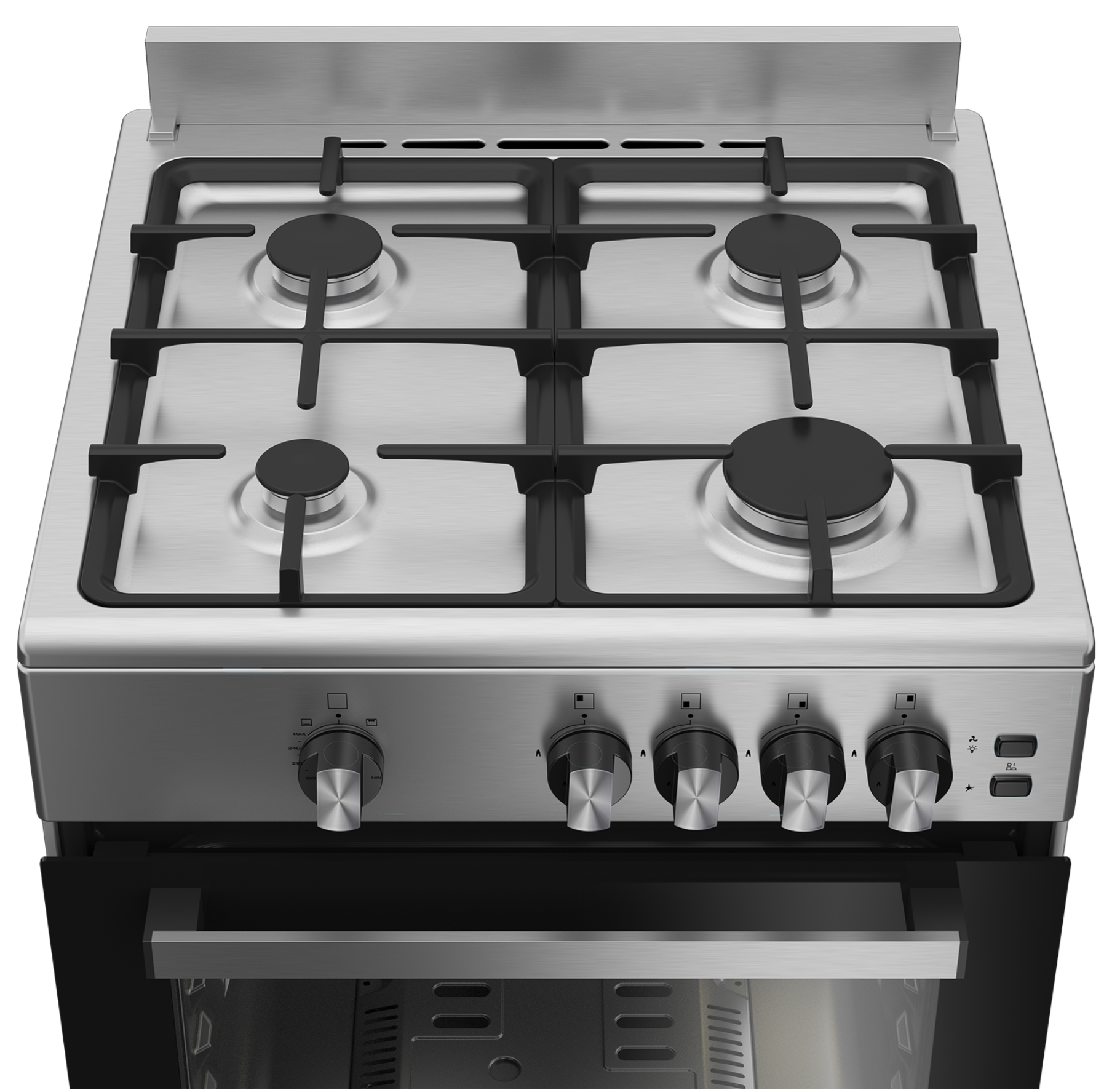 Defy Full Gas Stove Black DGS601-4