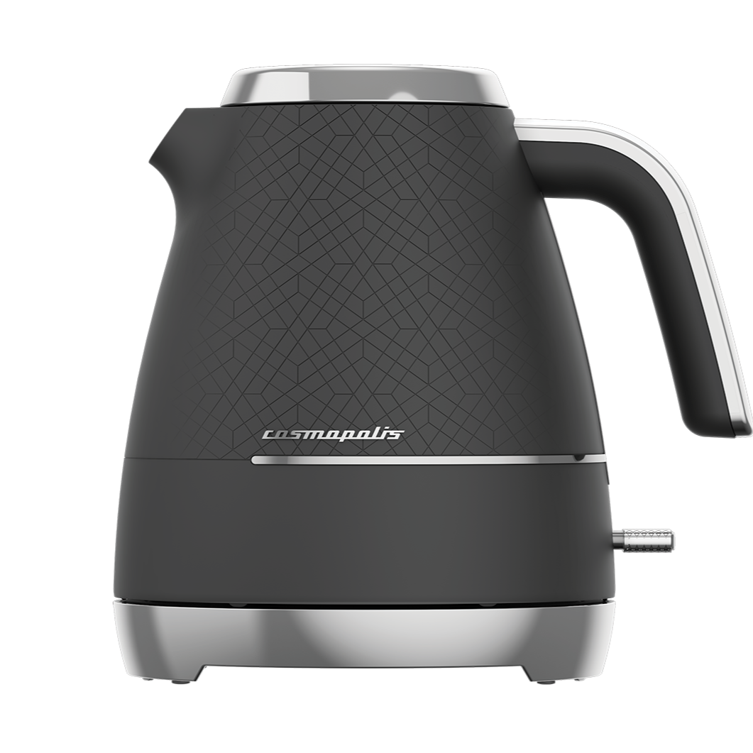 Beko 1.7L Cosmopolis Dome Kettle Black / Chrome WKM8307B-1