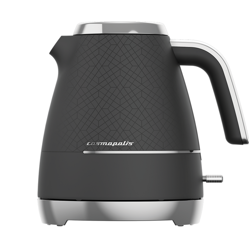 Beko 1.7L Cosmopolis Dome Kettle Black / Chrome WKM8307B-1