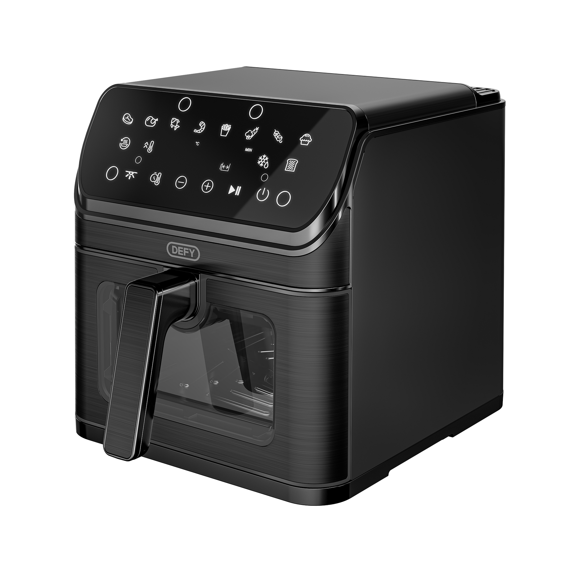 Defy Air Fryer 7.6L with Window Black DAF3376DBSW