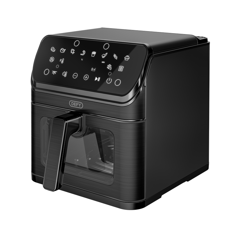Defy Air Fryer 7.6L with Window Black DAF3376DBSW-1