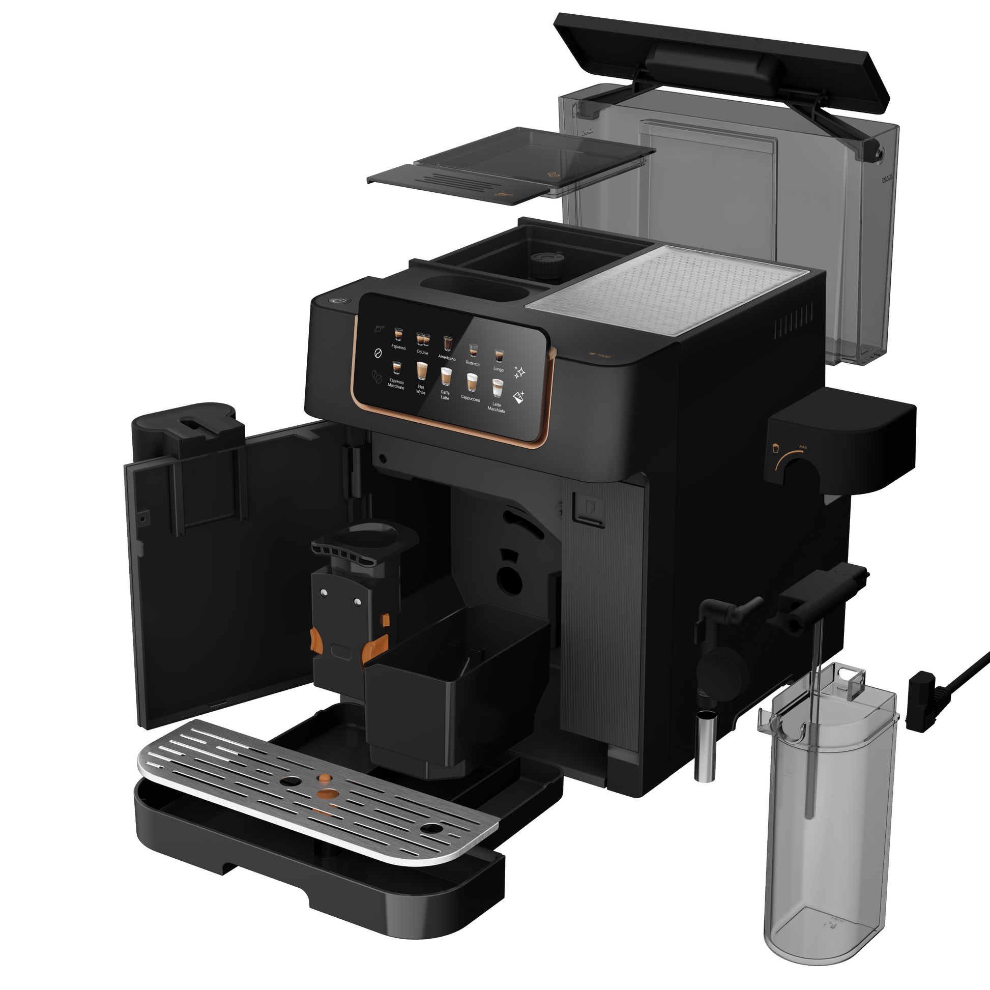 Beko CaffeExperto Espresso Machine Black CEG7404C-1