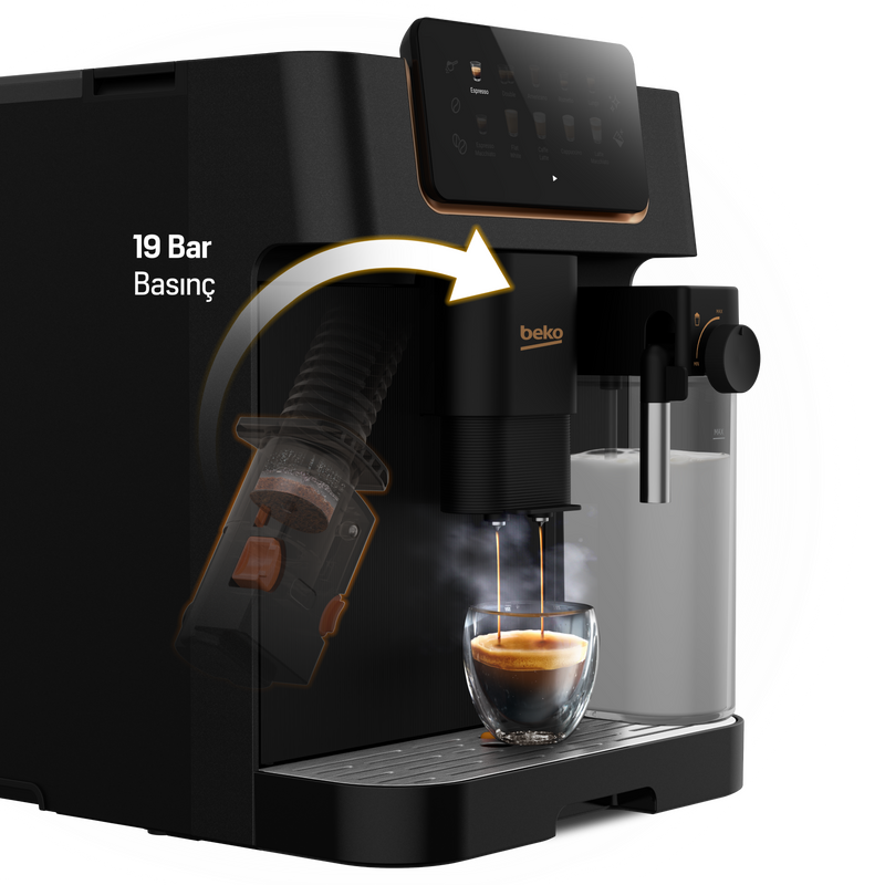 Beko CaffeExperto Espresso Machine Black CEG7404C-5