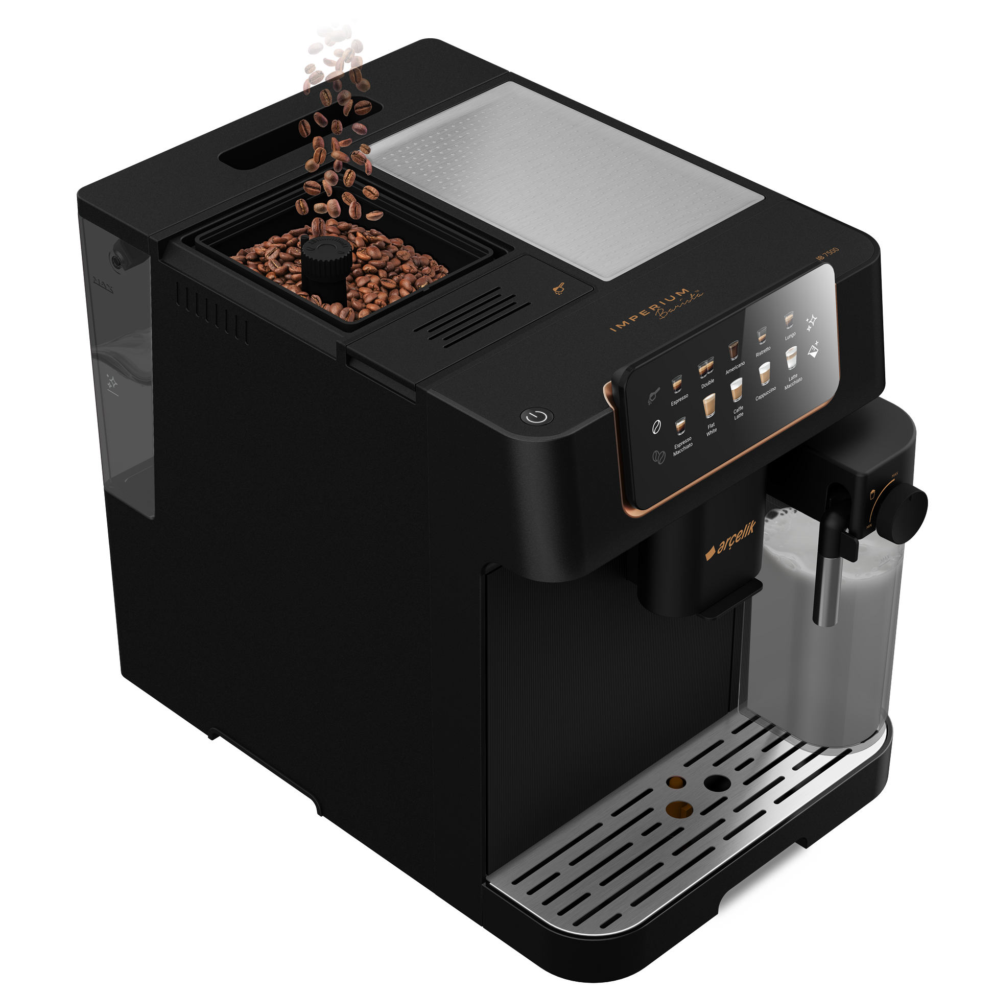 Beko CaffeExperto Espresso Machine Black CEG7404C-6