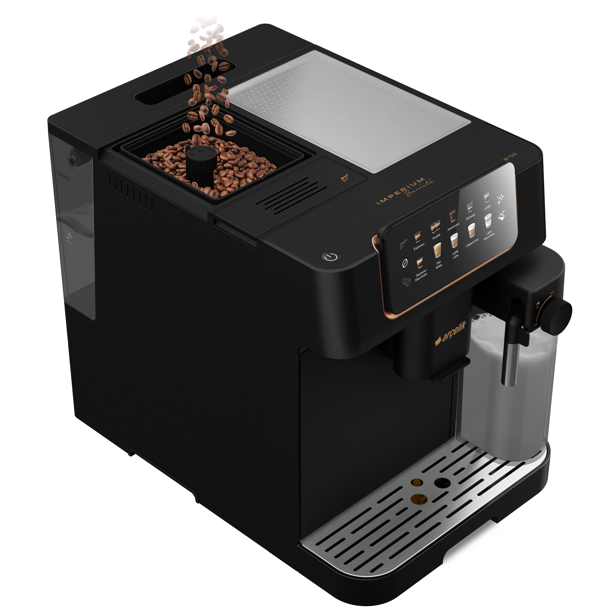 Beko CaffeExperto Espresso Machine Black CEG7404C
