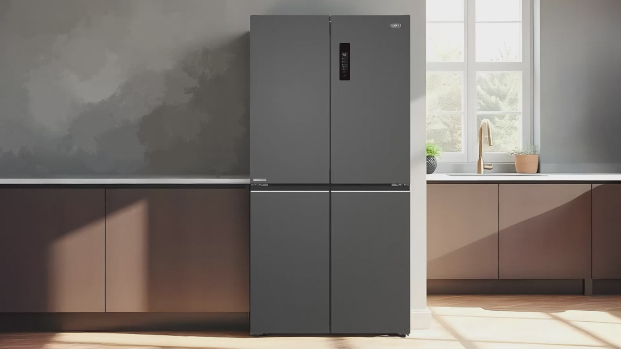 Defy 601L Multi Door Fridge Dark Inox DFF590-9