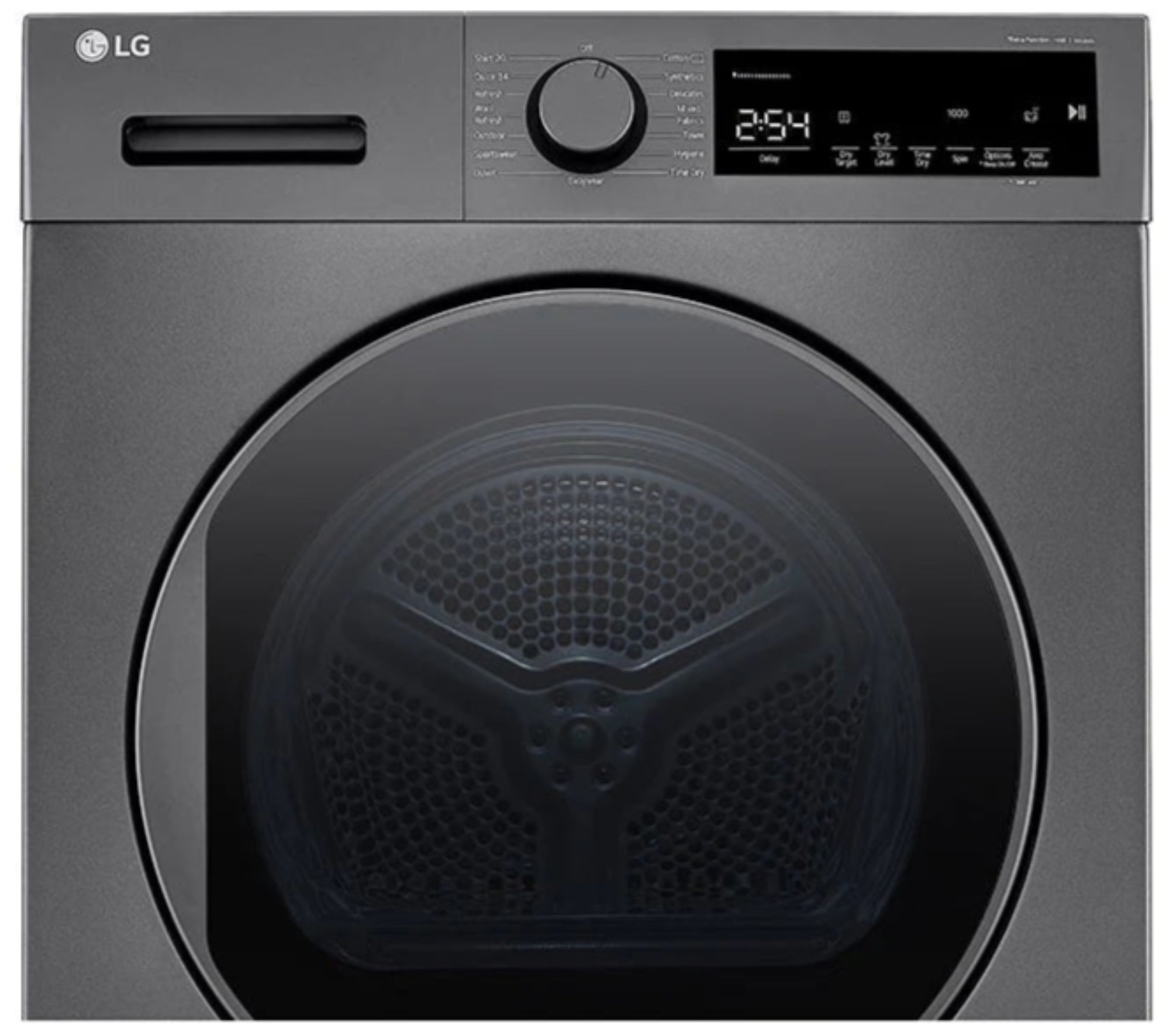 LG 8KG Heat Pump Tumble Dryer Dark Silver RH80T2SP7RM