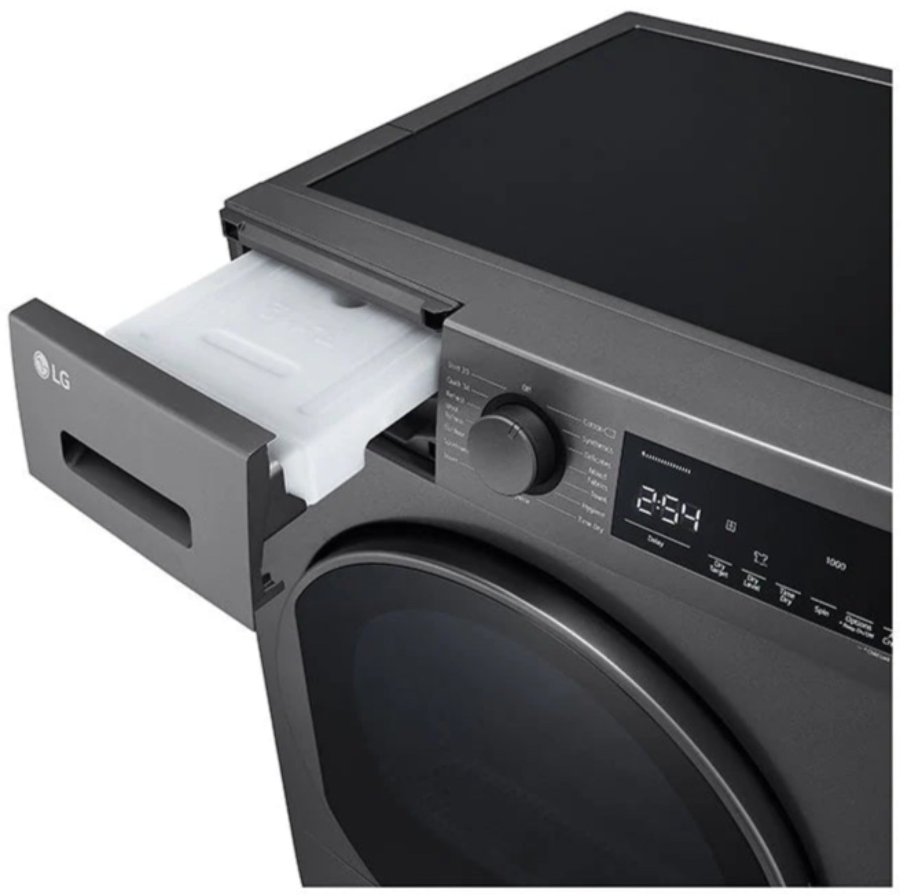 LG 8KG Heat Pump Tumble Dryer Dark Silver RH80T2SP7RM