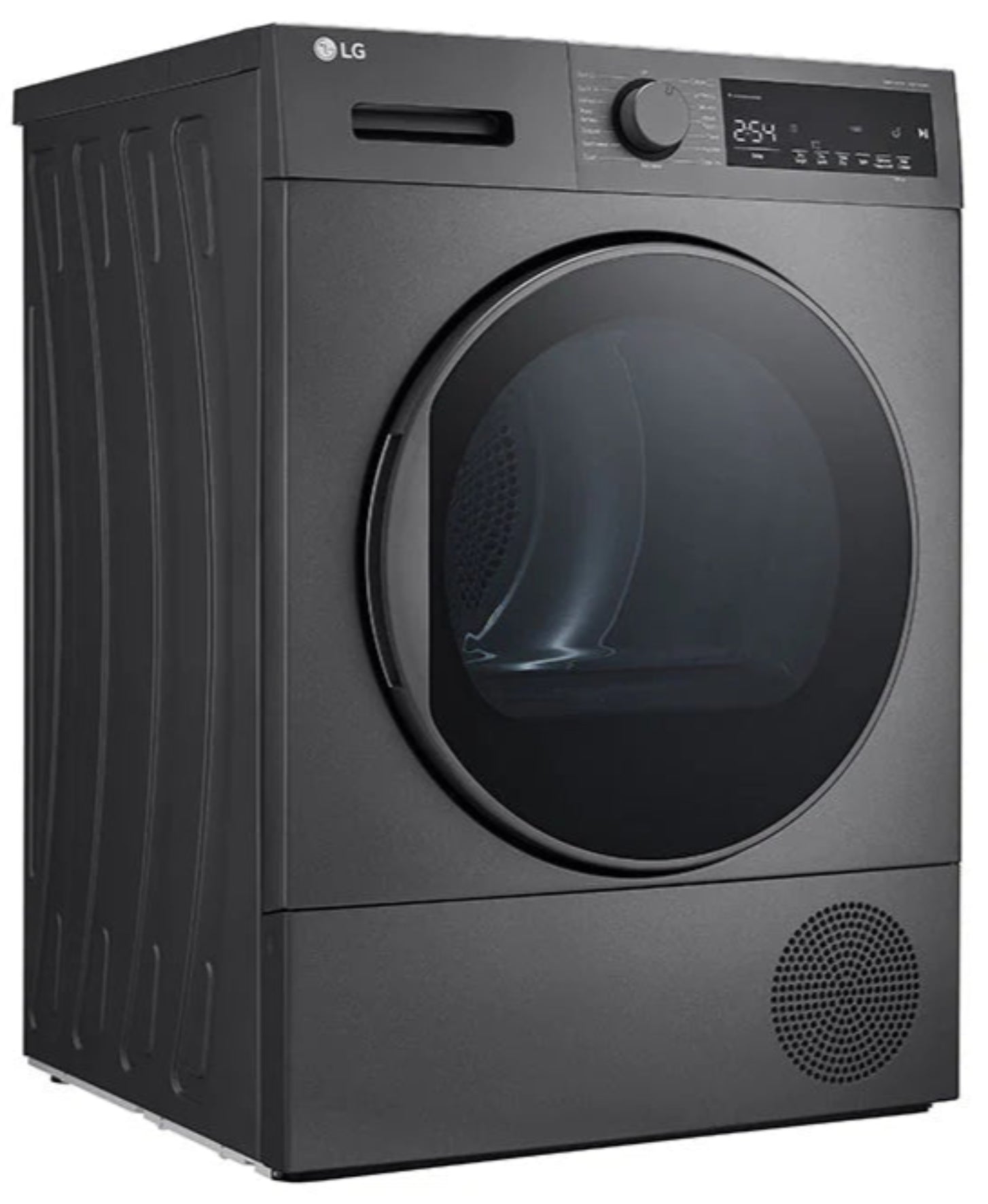 LG 8KG Heat Pump Tumble Dryer Dark Silver RH80T2SP7RM-1