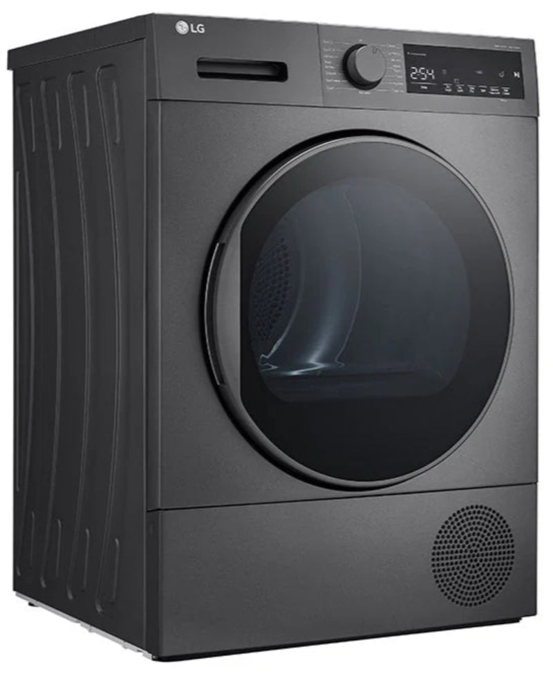 LG 8KG Heat Pump Tumble Dryer Dark Silver RH80T2SP7RM-1