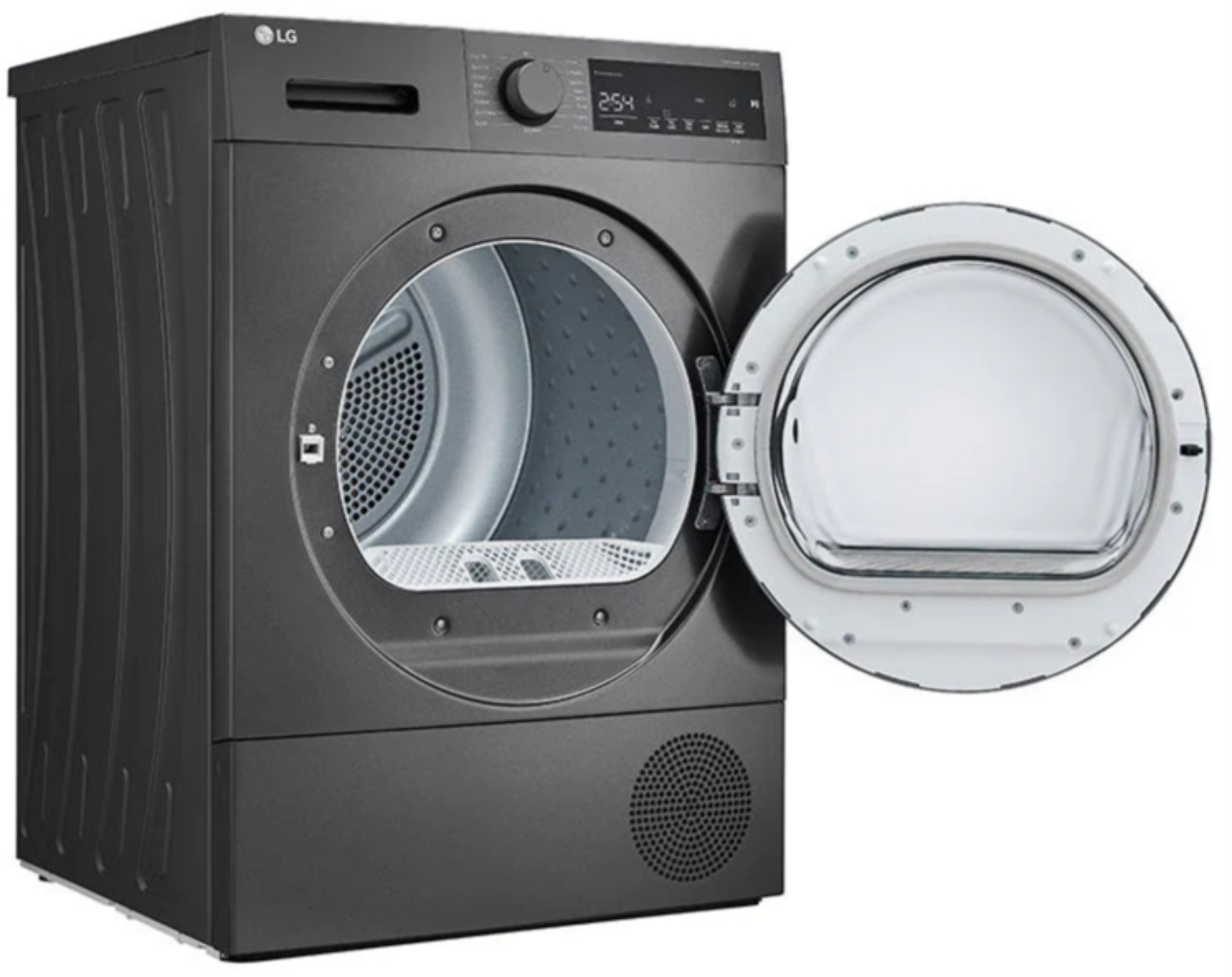 LG 8KG Heat Pump Tumble Dryer Dark Silver RH80T2SP7RM
