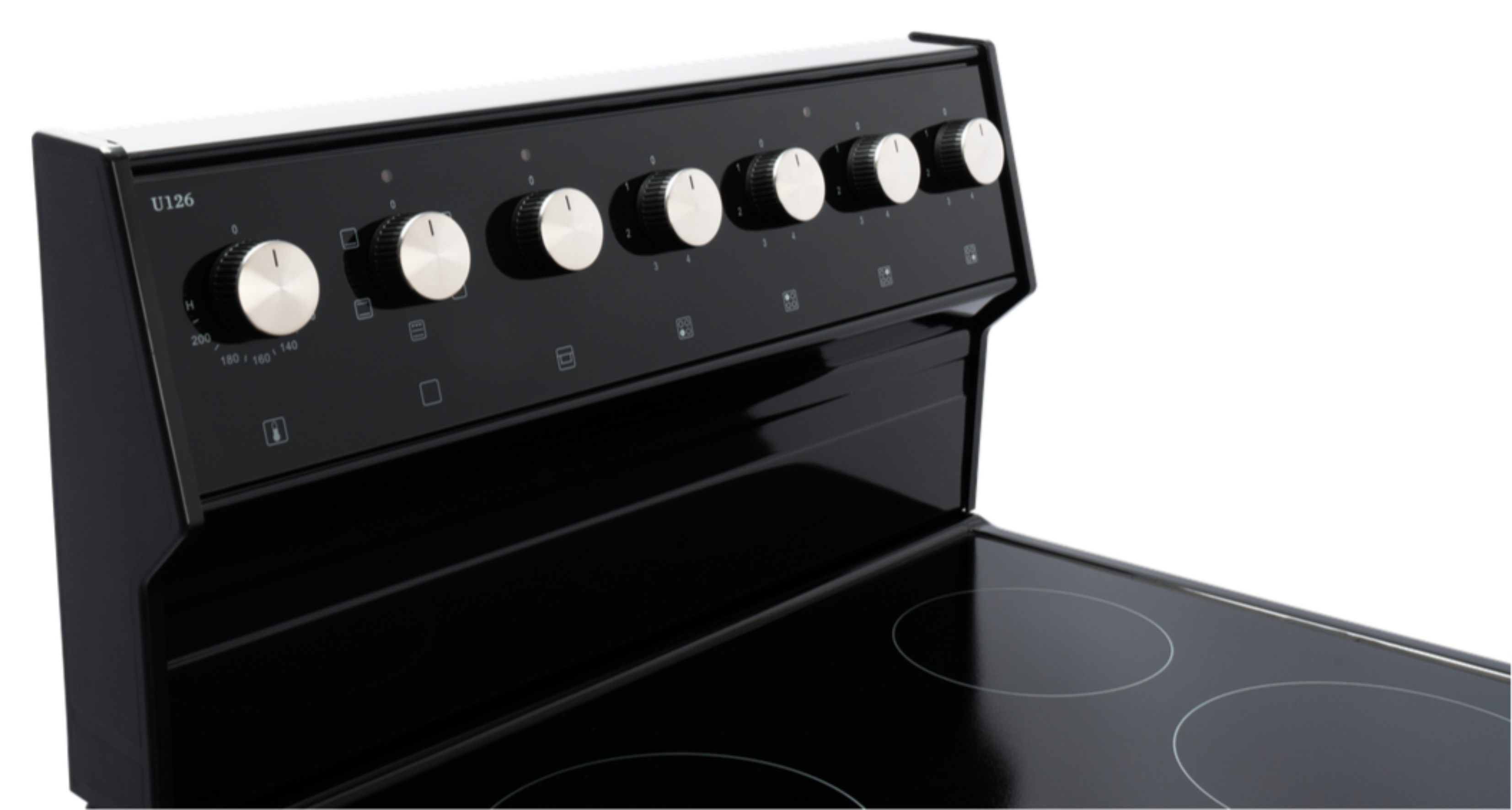 Univa Stove Black U126CB-1