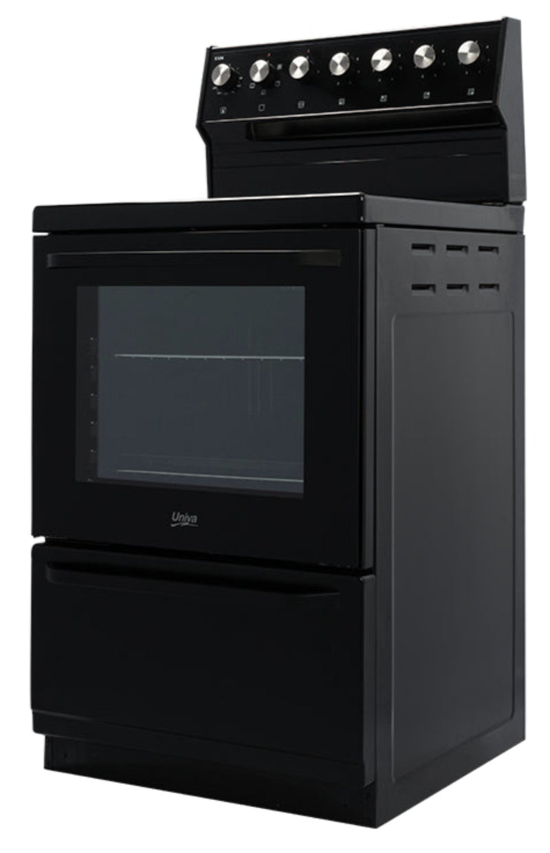 Univa Stove Black U126CB-1-2