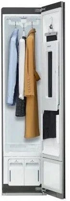 LG Styler Slim, ThinQ enabled Steam closet with Mirrored Glass finish S3MFC-3