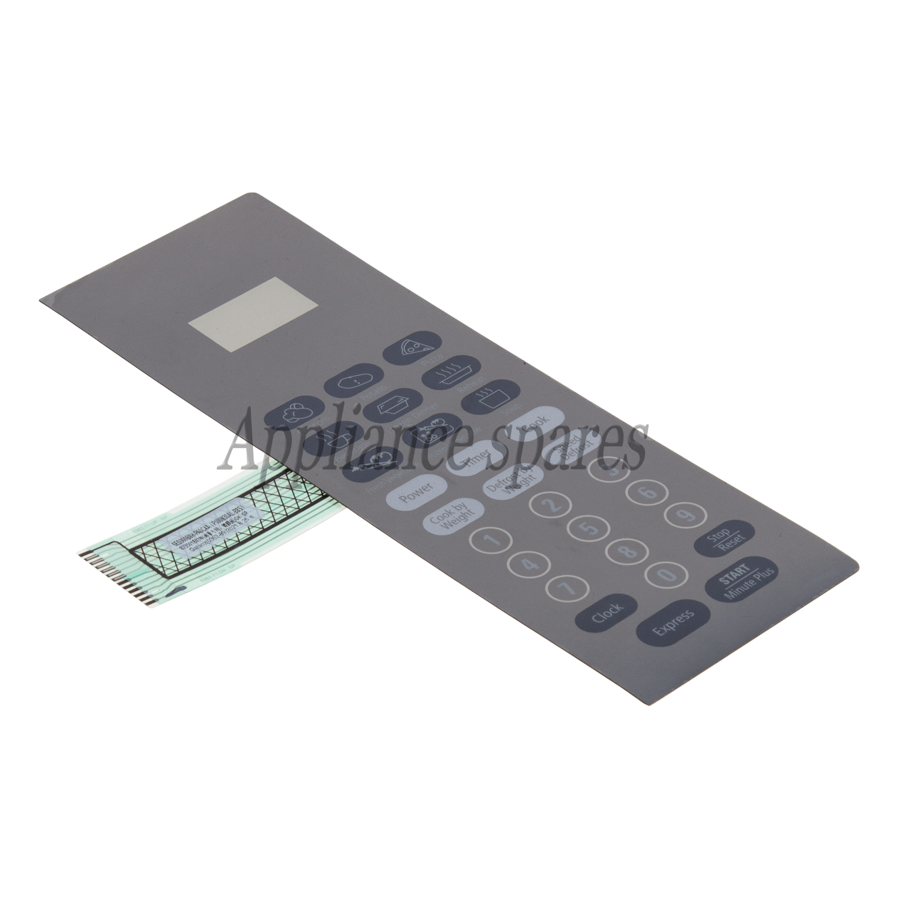 Defy Microwave Oven Touch Pad-1