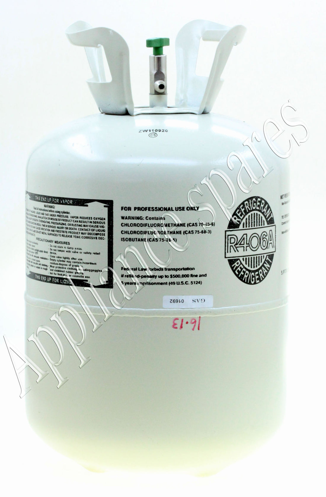 R406 Gas Disposable Can 11.3kg High Quality