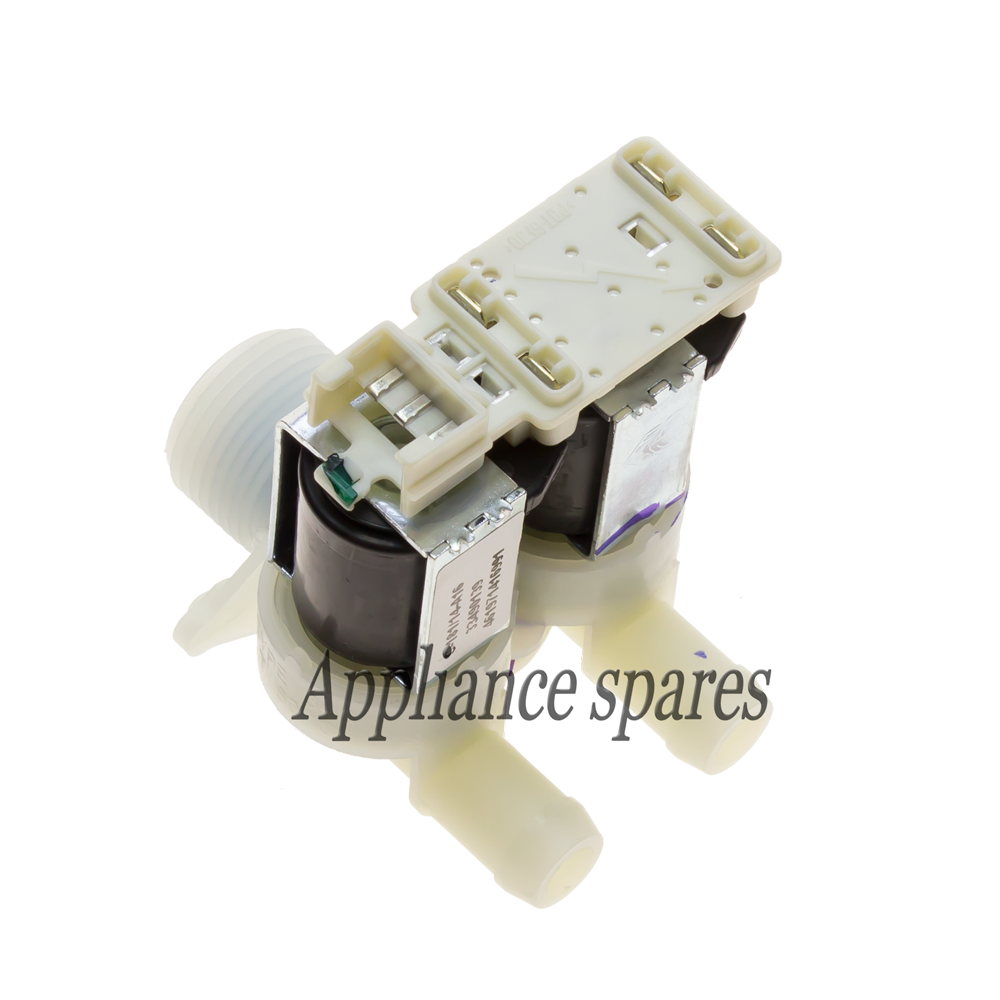 Whirlpool Washing Machine Straight Double Solenoid Inlet Valve-3