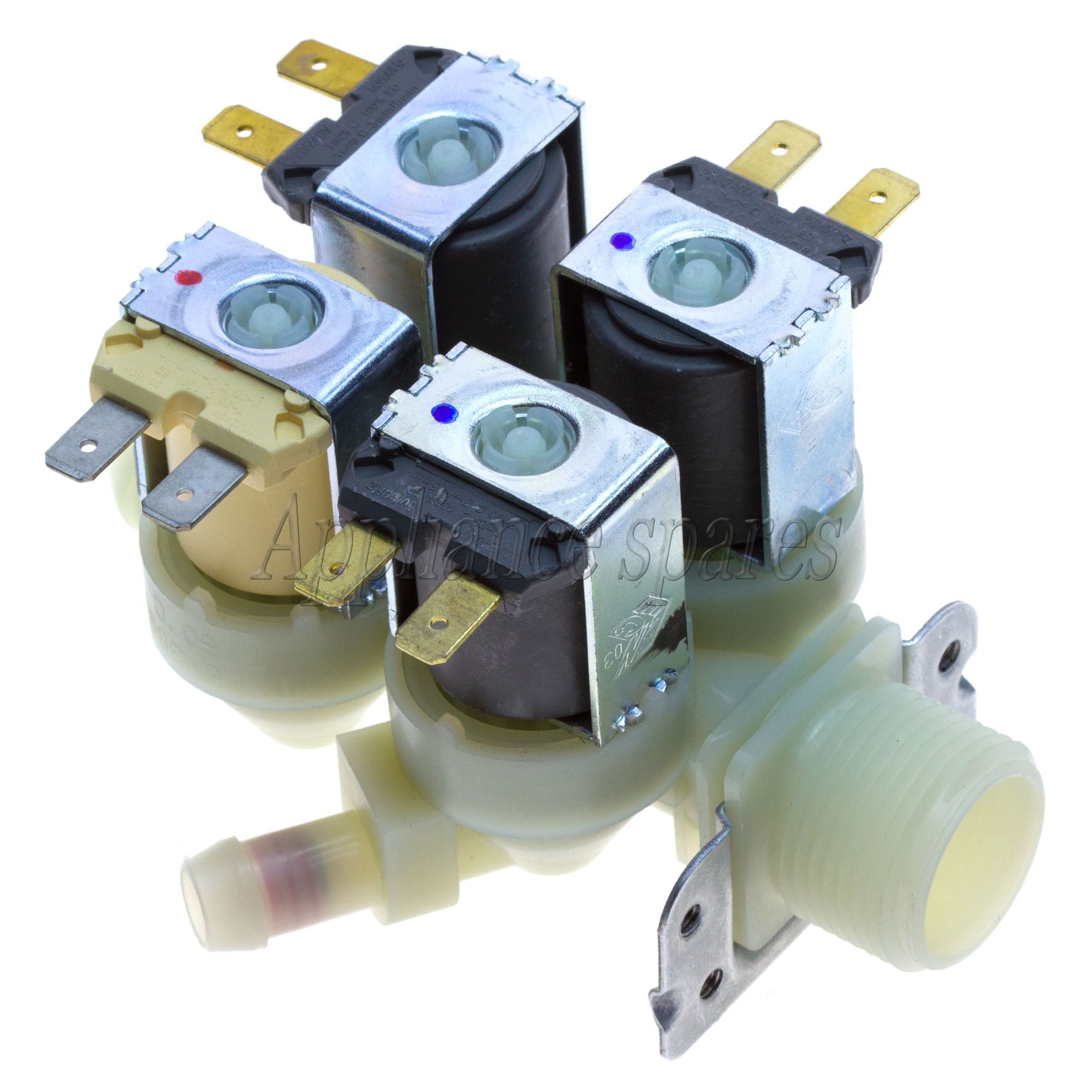 LG Washing Machine Straight Four Way Solenoid Valve-2