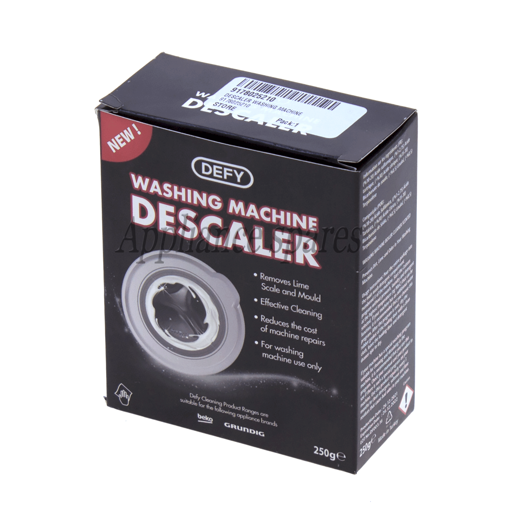 Defy Washing Machine Descaler-1