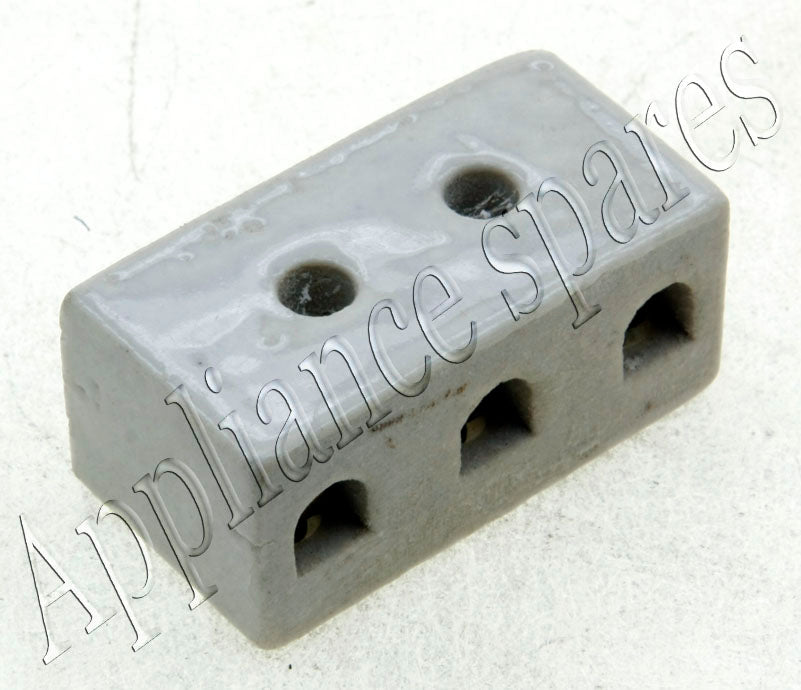 3 Way Ceramic Connector Block (5A)