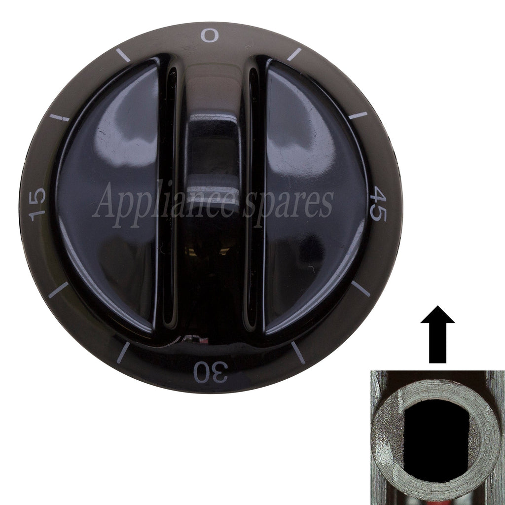Defy Oven Black Ringer Timer Knob