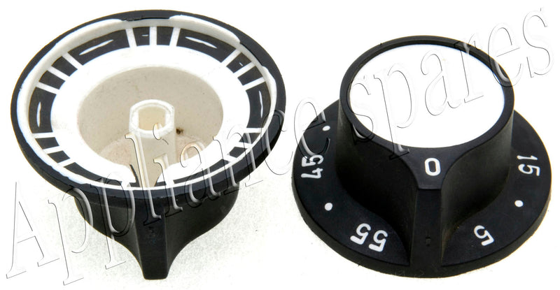 Kelvinator Oven Ringer Timer Black Control Knob-2