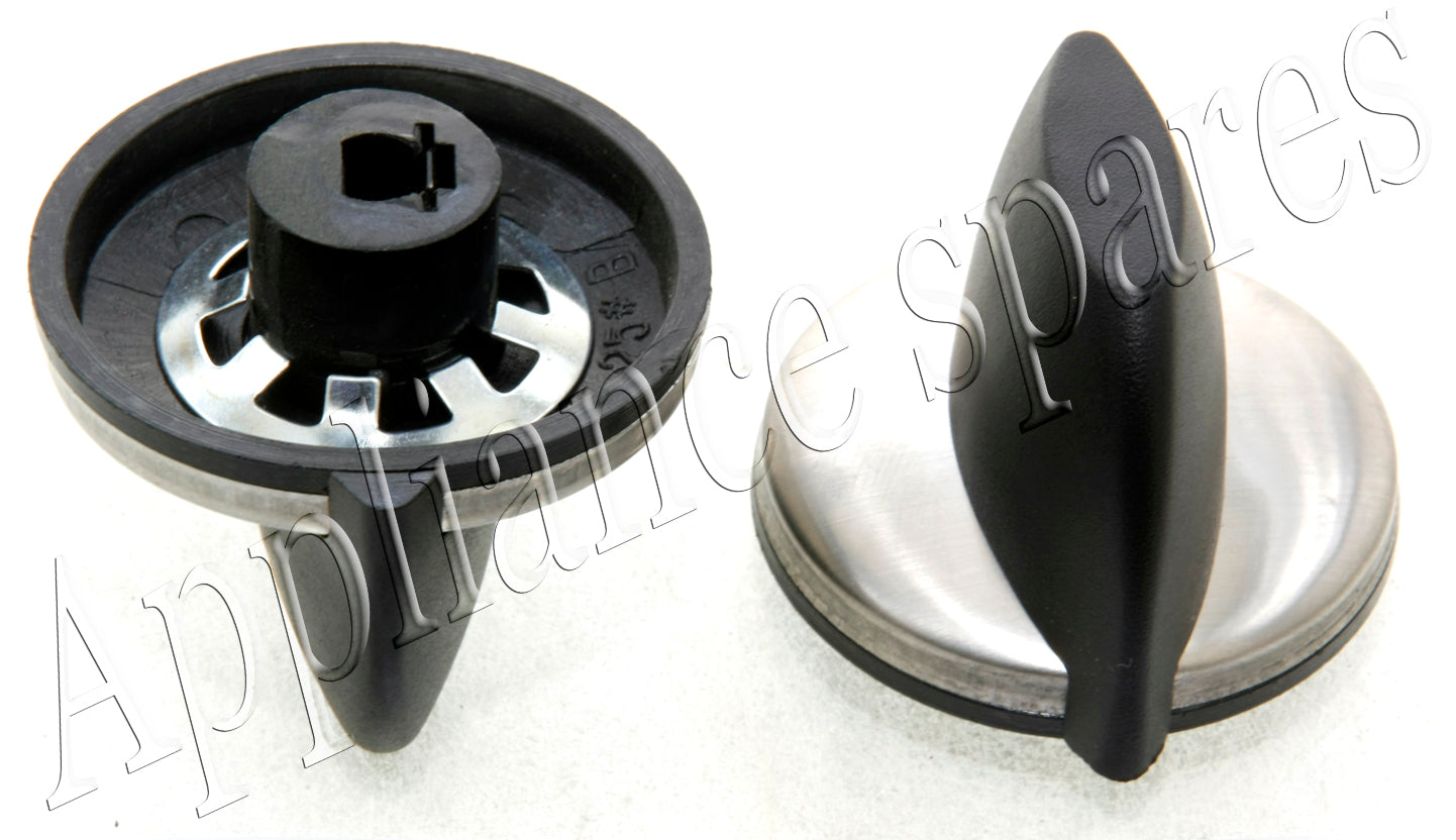 Kelvinator/Westpoint/Eurotech Oven Silver Control Knob-2