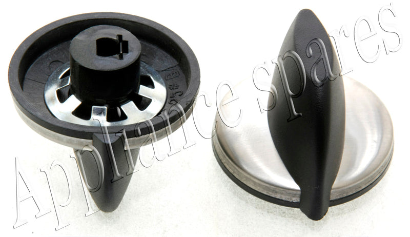 Kelvinator/Westpoint/Eurotech Oven Silver Control Knob-2