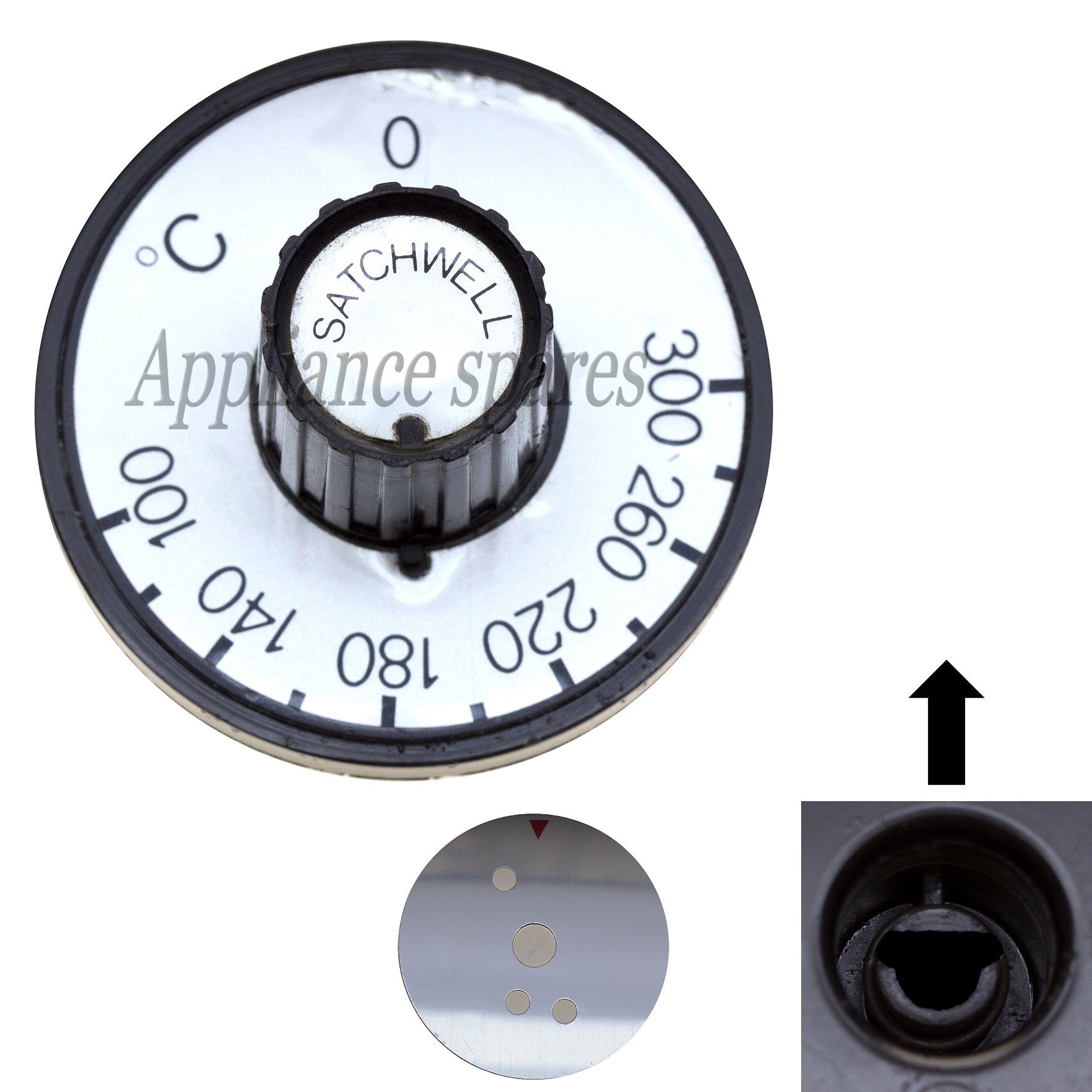 Oven Temperature Control Knob