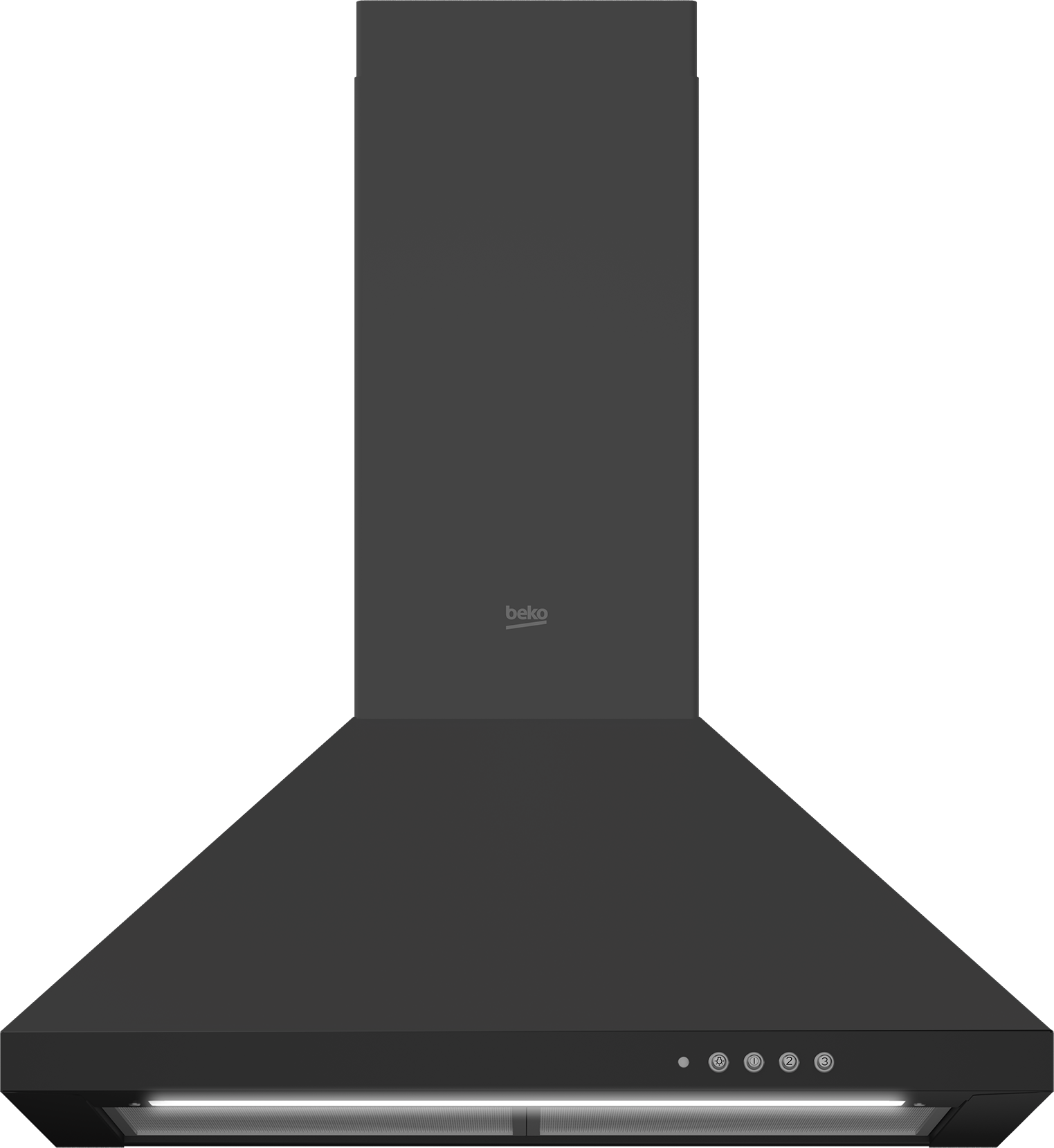 Beko Cookerhood Black CWB6441AN-1