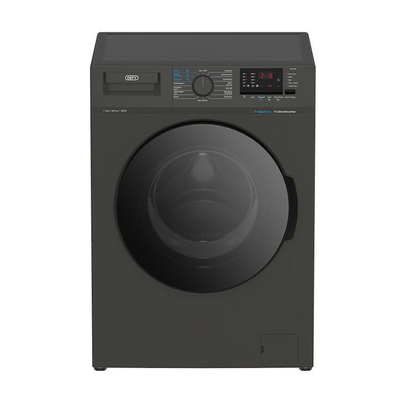 Defy 9kg Front Loader Washing Machine Grey DAW389