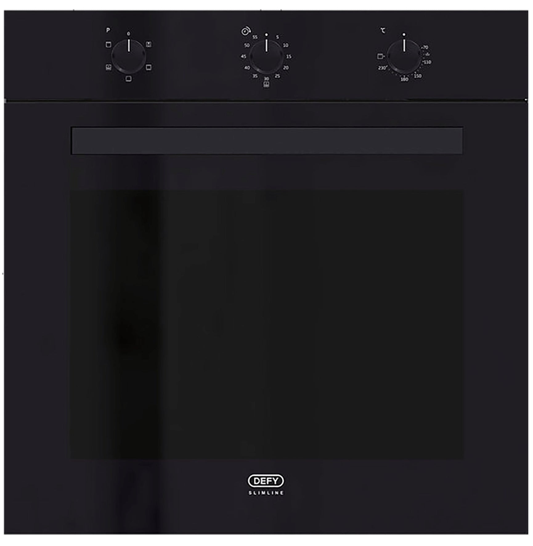 Defy Built In Oven Black DBO483-1