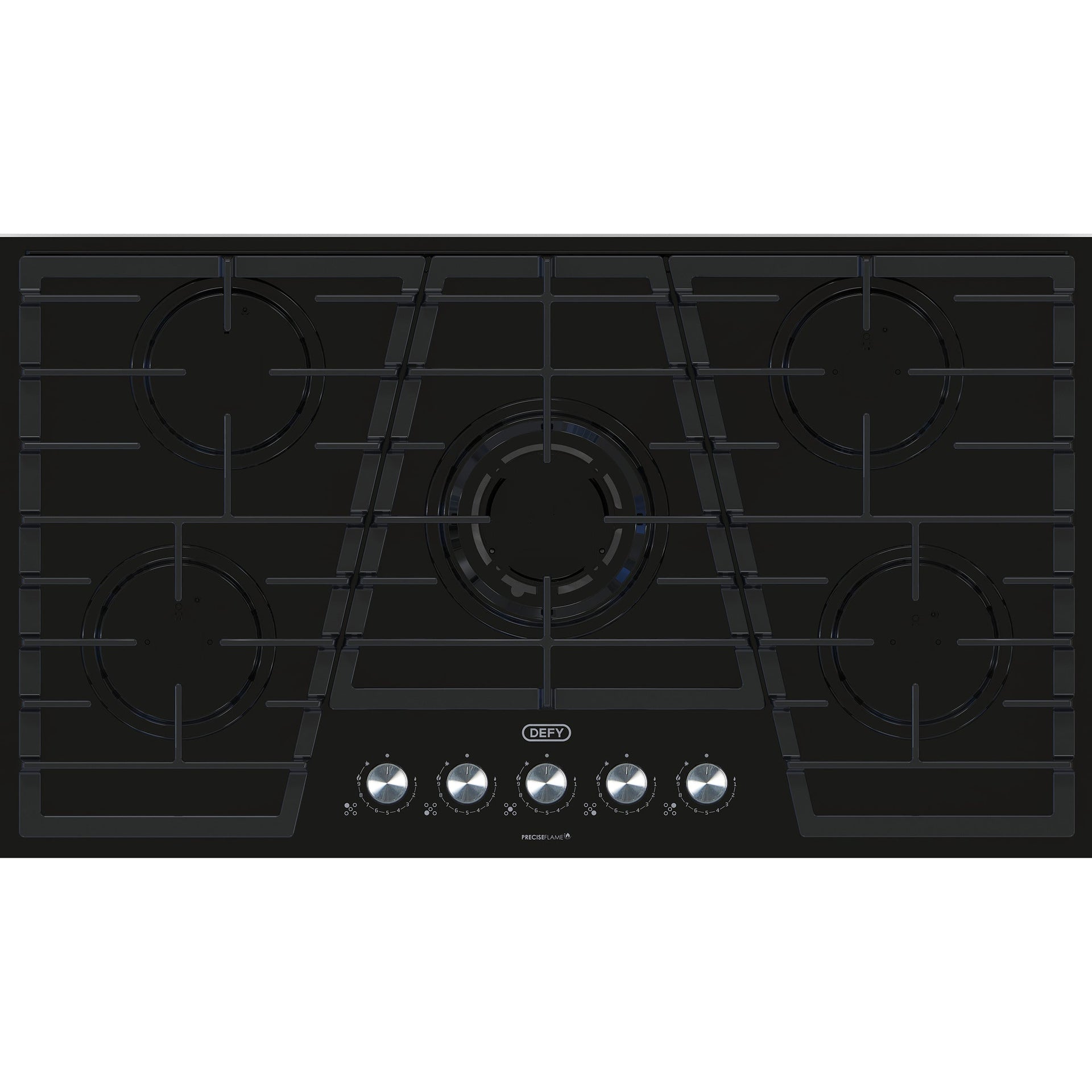 Defy 90cm Gas Hob Black DHG931