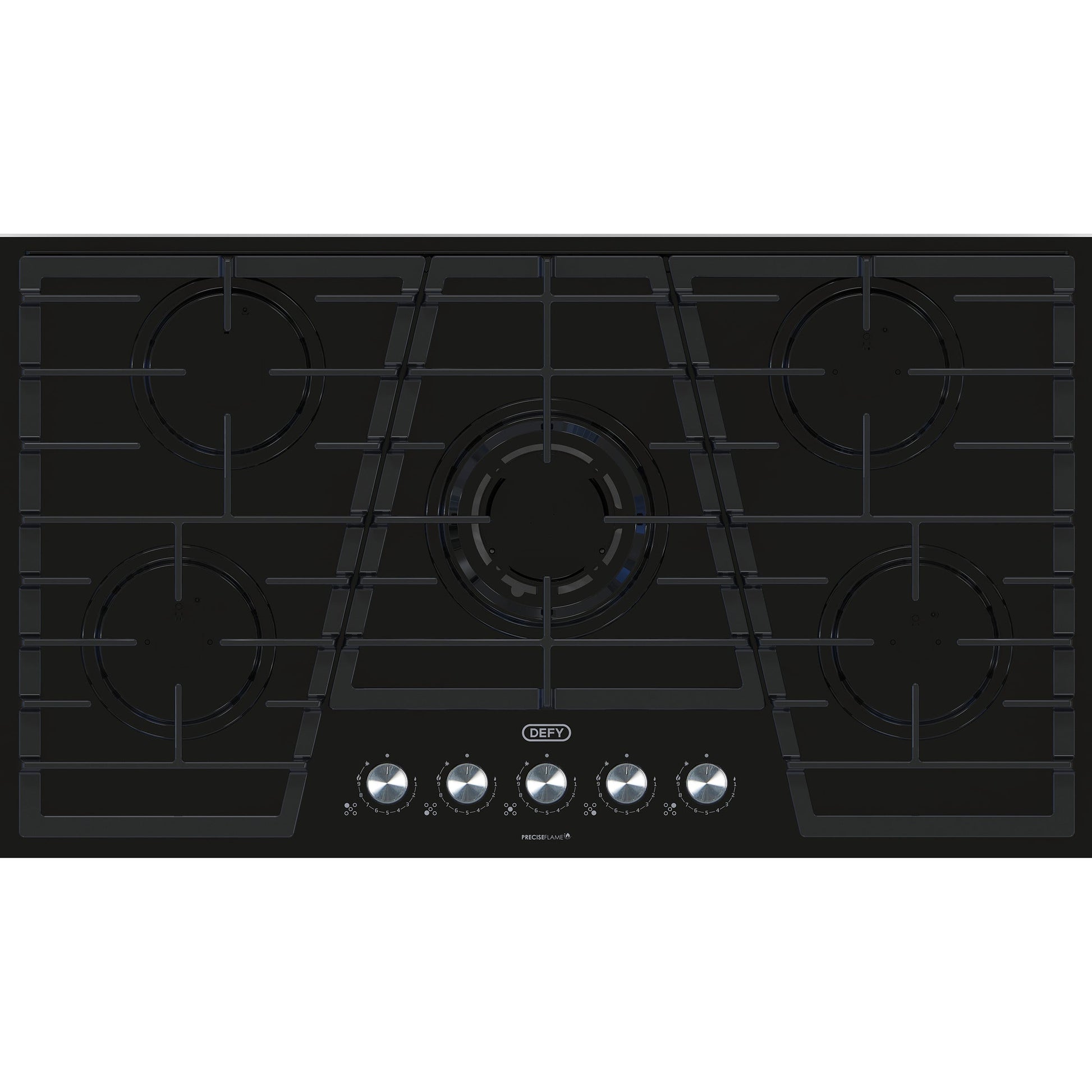 Defy 90cm Gas Hob Black DHG931-1