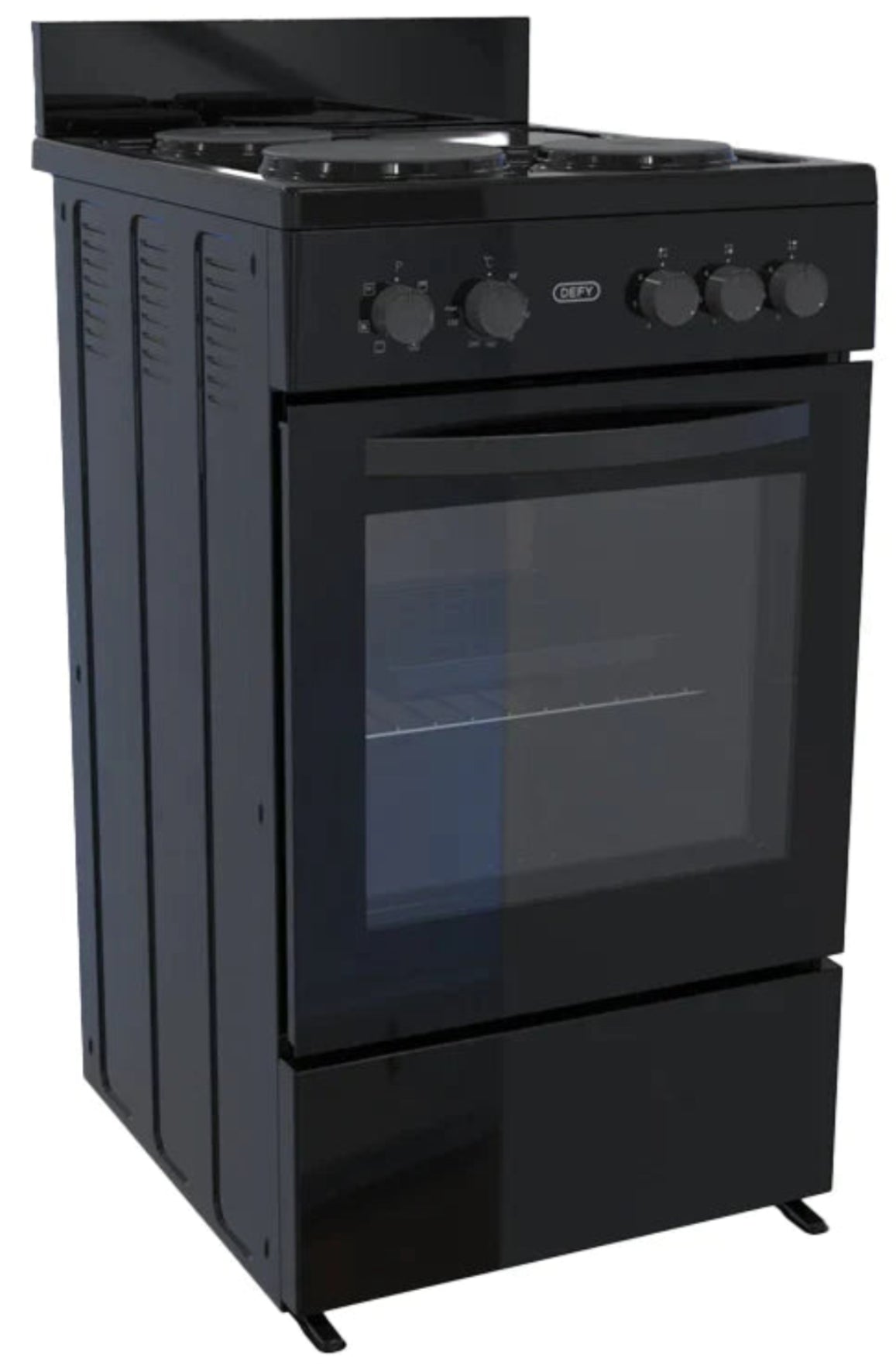 Defy Stove Black DSS553