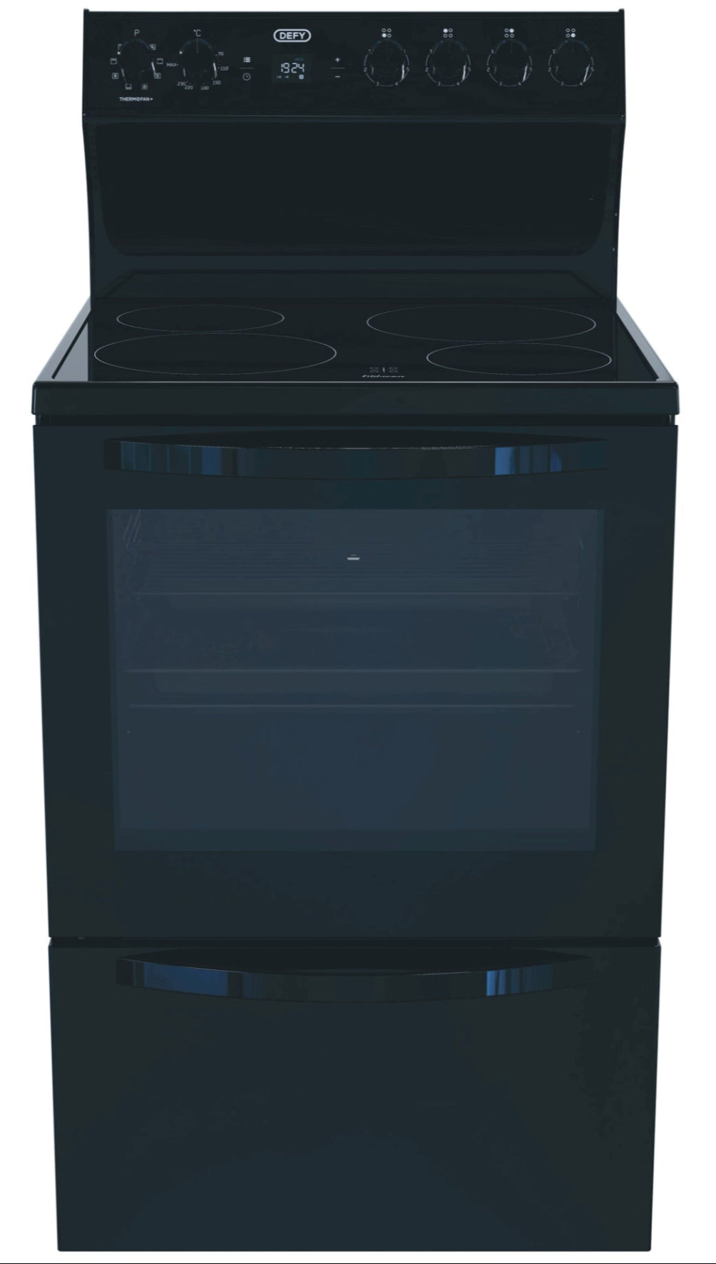Defy Stove Black DSS617-1