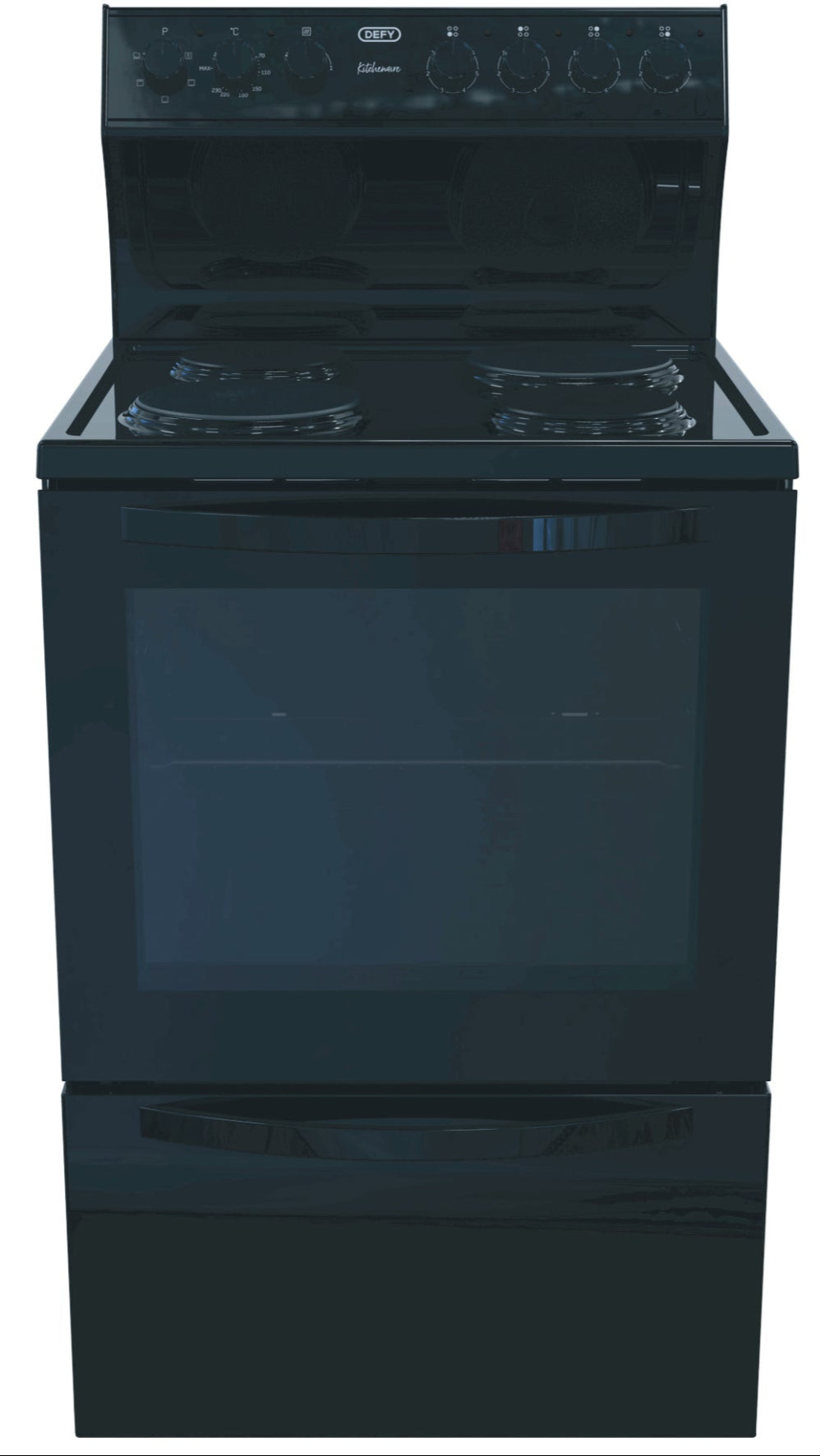 Defy Stove Black DSS694-2