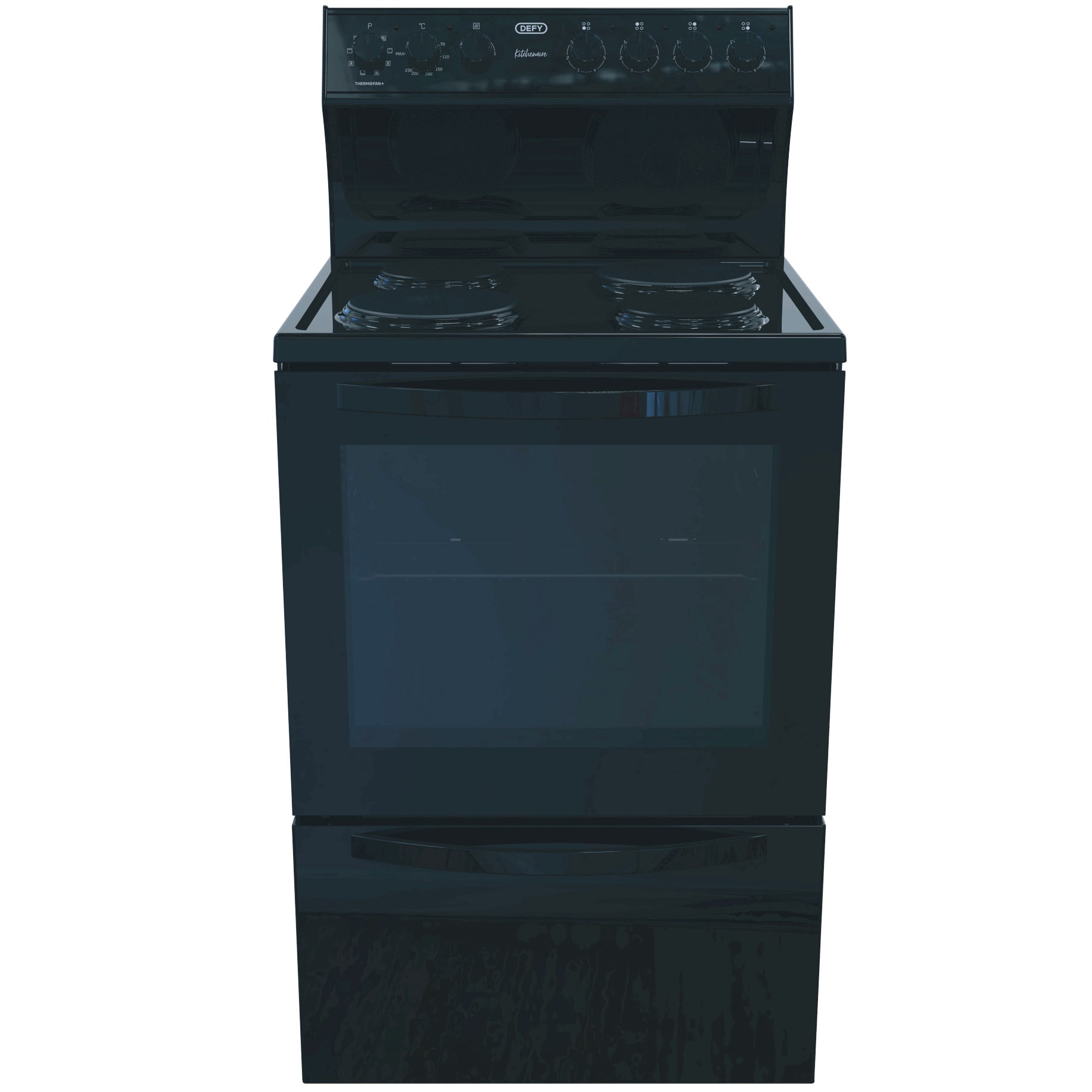 Defy Stove Black DSS697