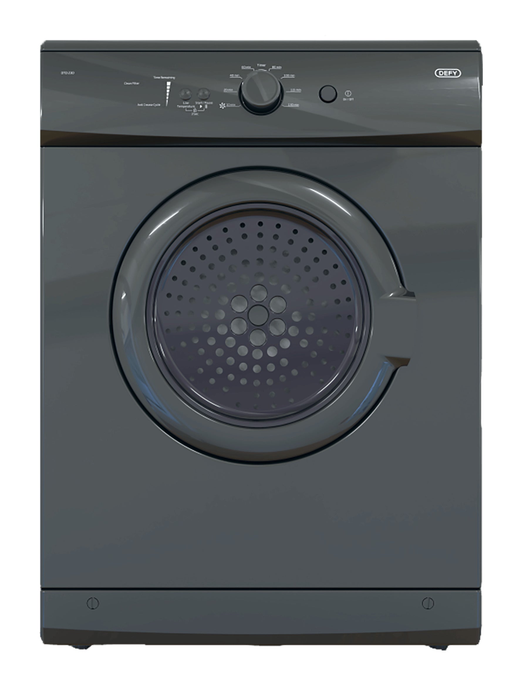 Defy 5kg Front Air Vented Tumble Dryer Grey DTD230