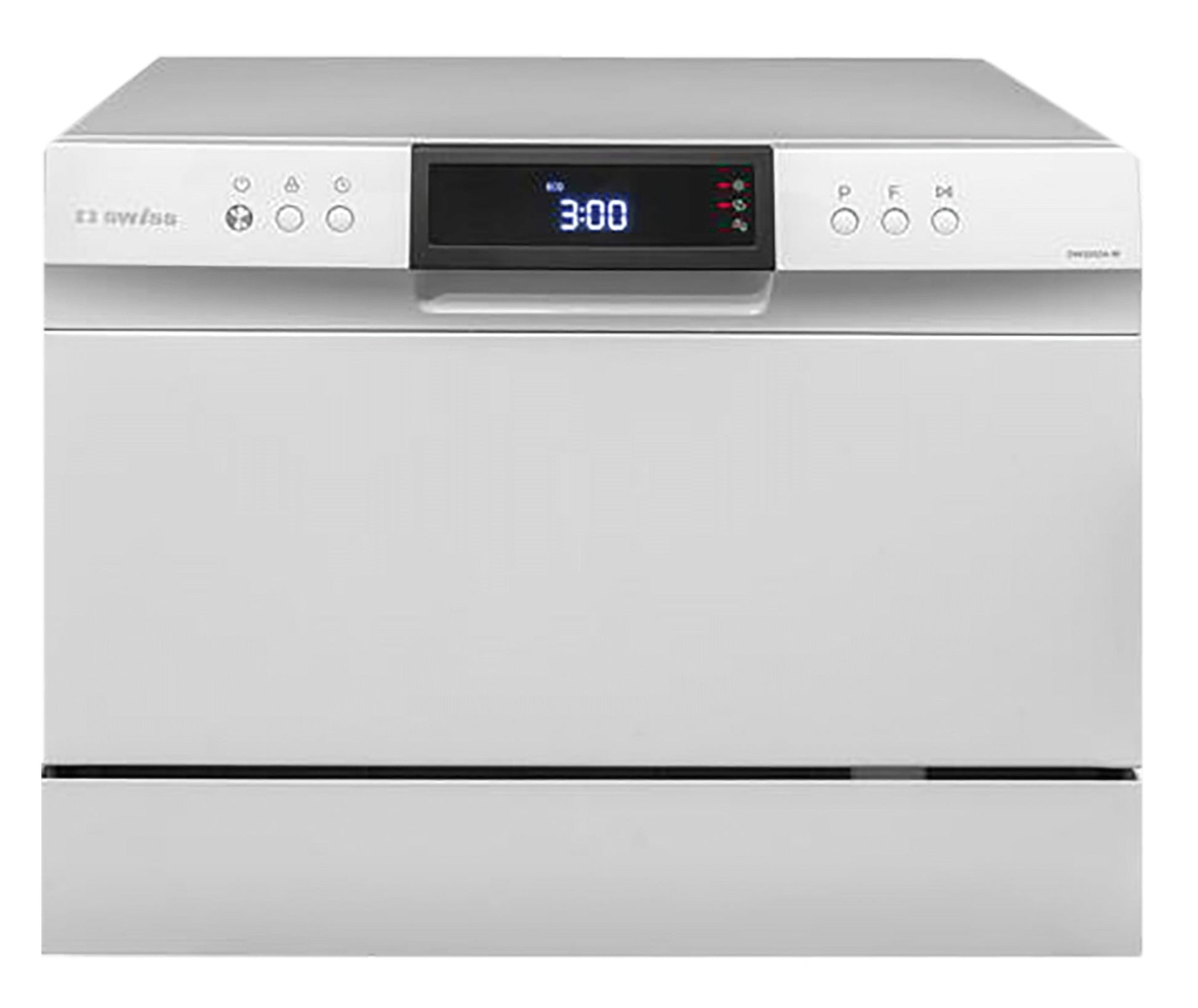 Swiss 6 Place Setting Dishwasher White DW3202A-W-1