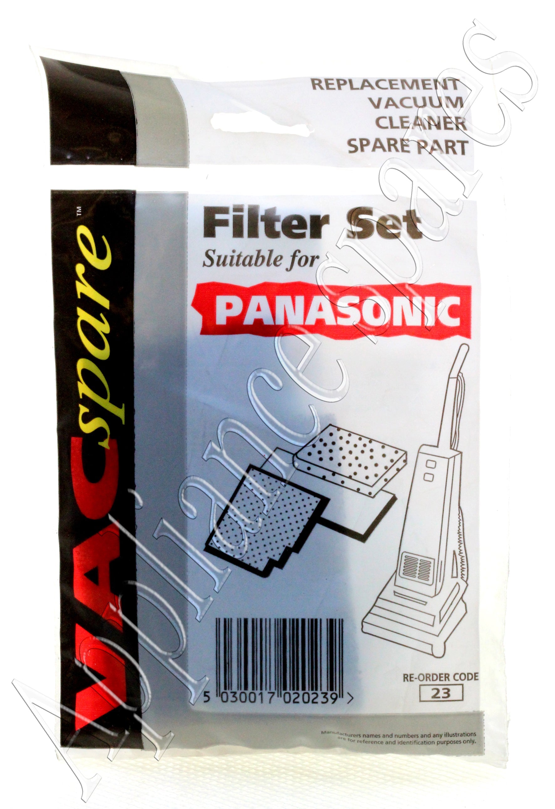 Panasonic Vacuum Cleaner Filter Kit-3