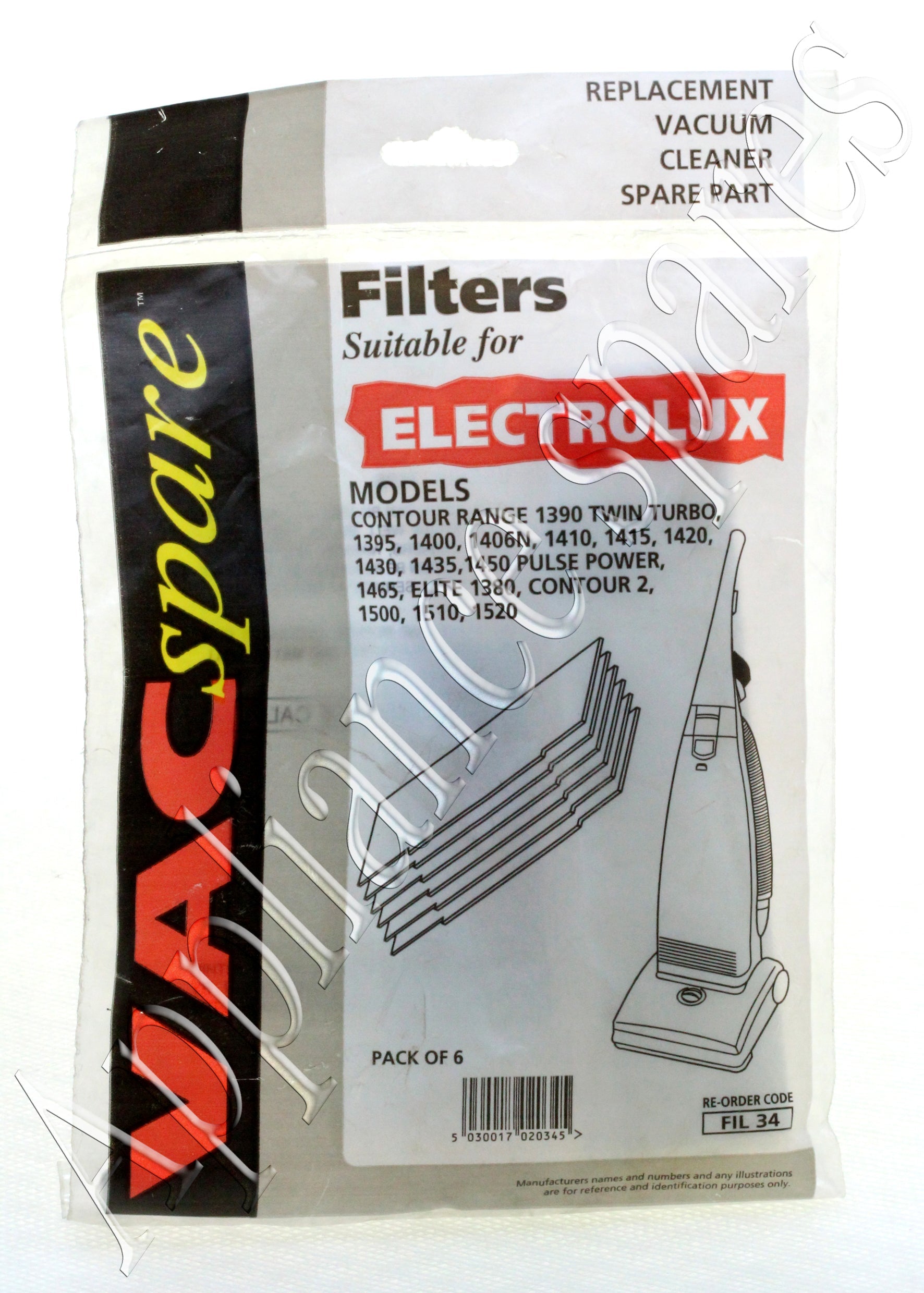 Electrolux Vacuum Cleaner Set Filter