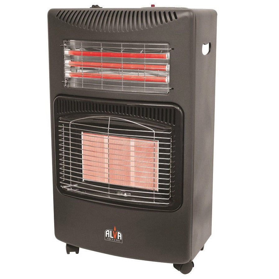 Alva Gas-Electric Heater Black GH309-1