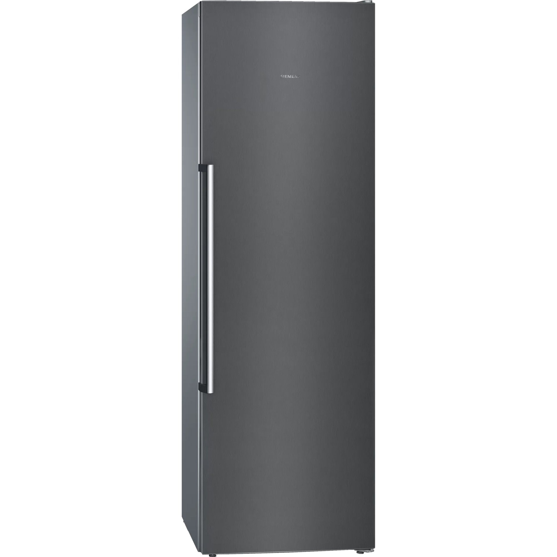 Siemens 242L Upright Freezer Black Steel GS36NAXEP