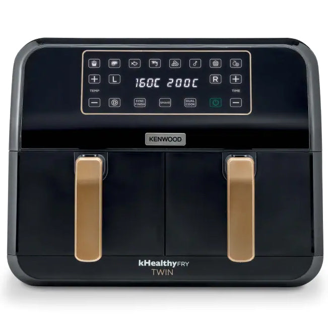 Kenwood Dual Air Fryer Rose Gold HFP70-1